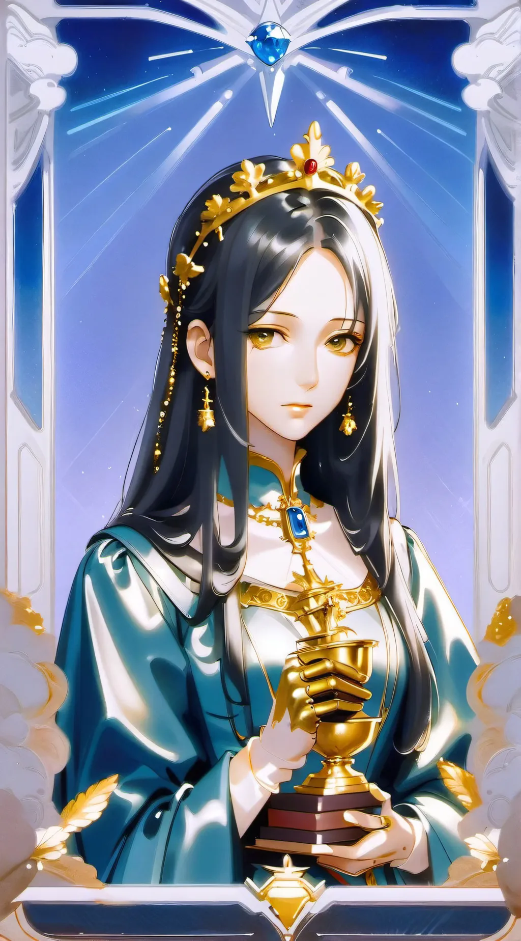 ai character: QUEEN ALICE ✨ background