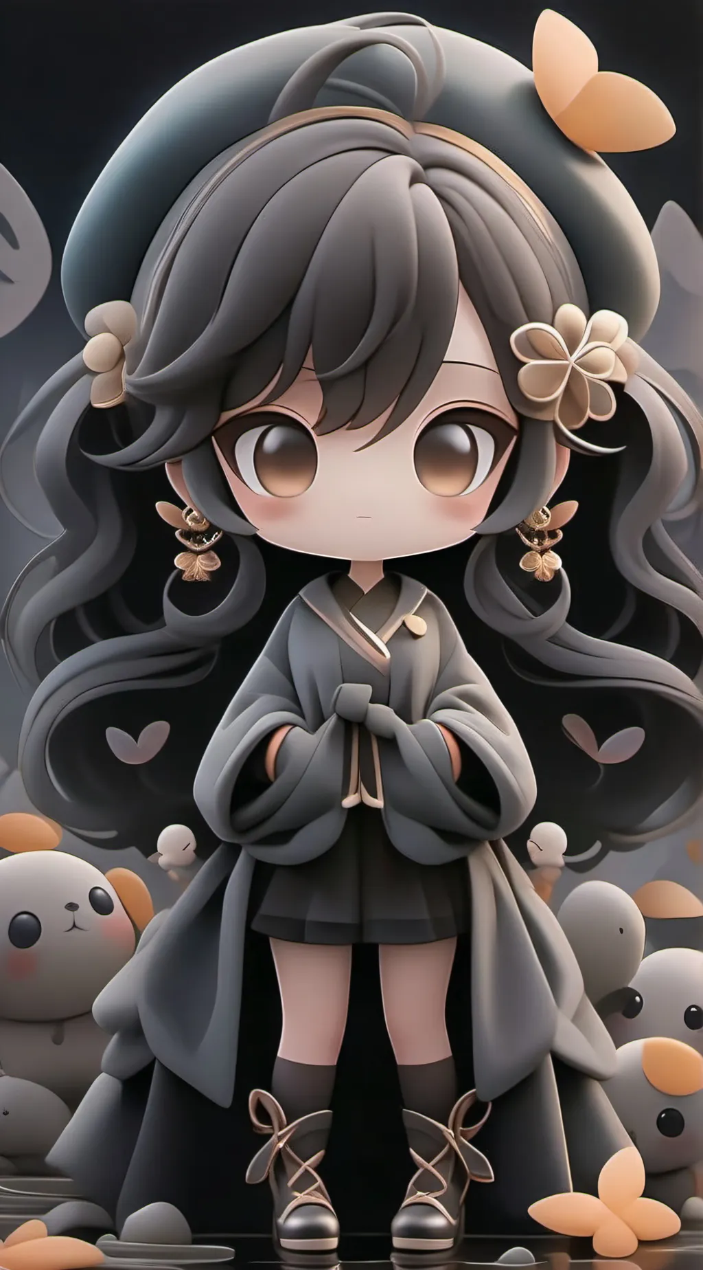 ai character: Emliy  background