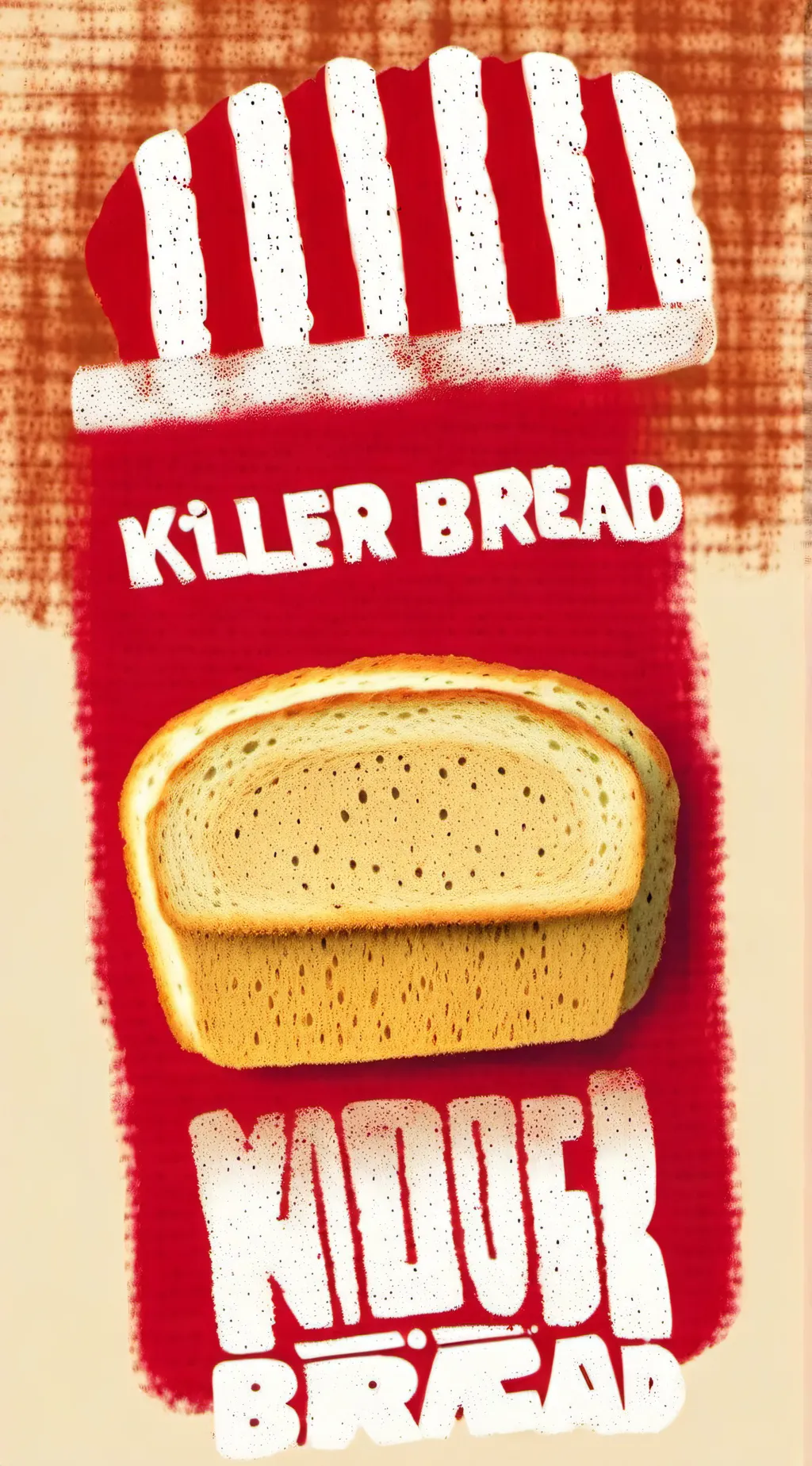 ai character: bread background