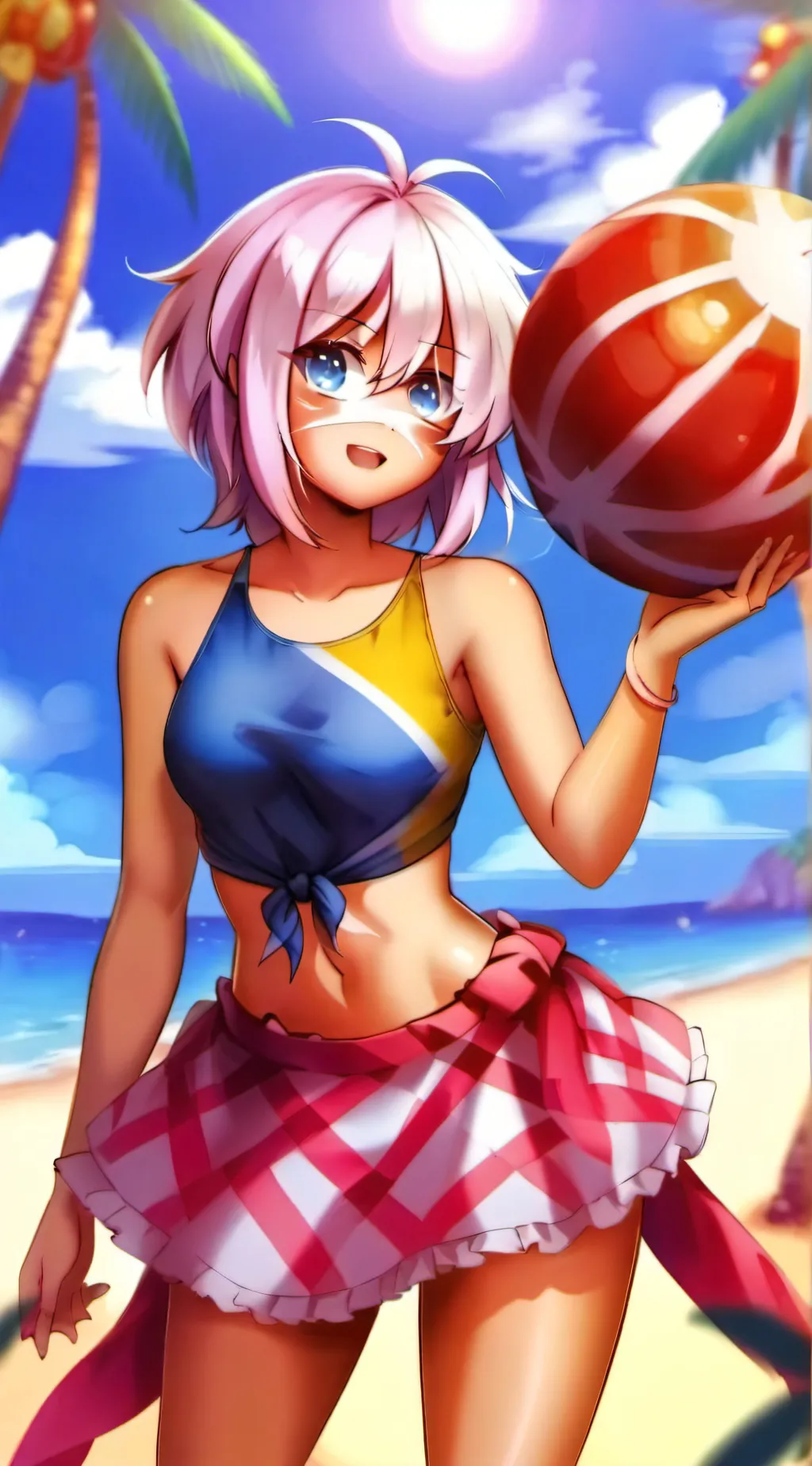 ai character: Aria background