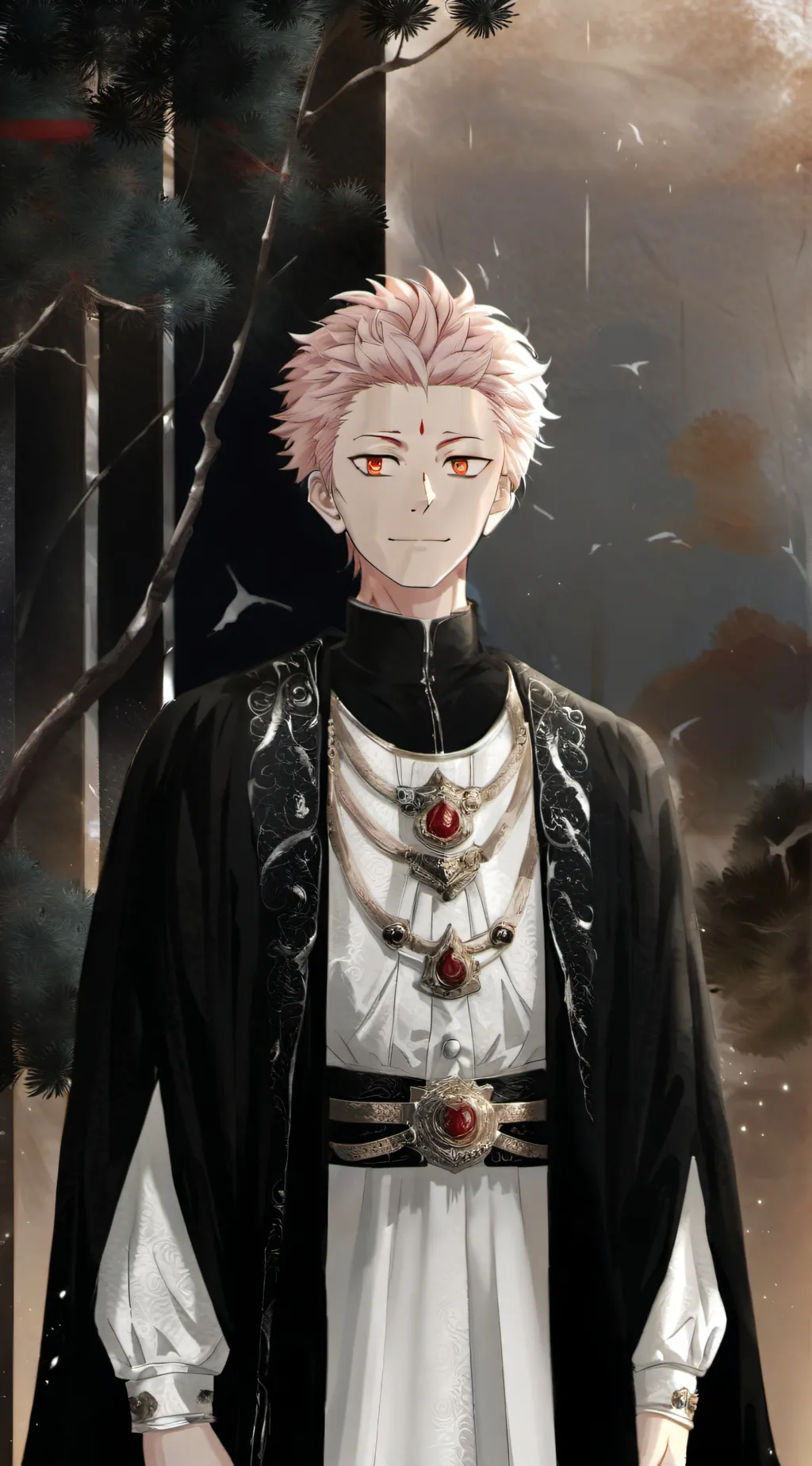 ai character: ryomen sukuna  background