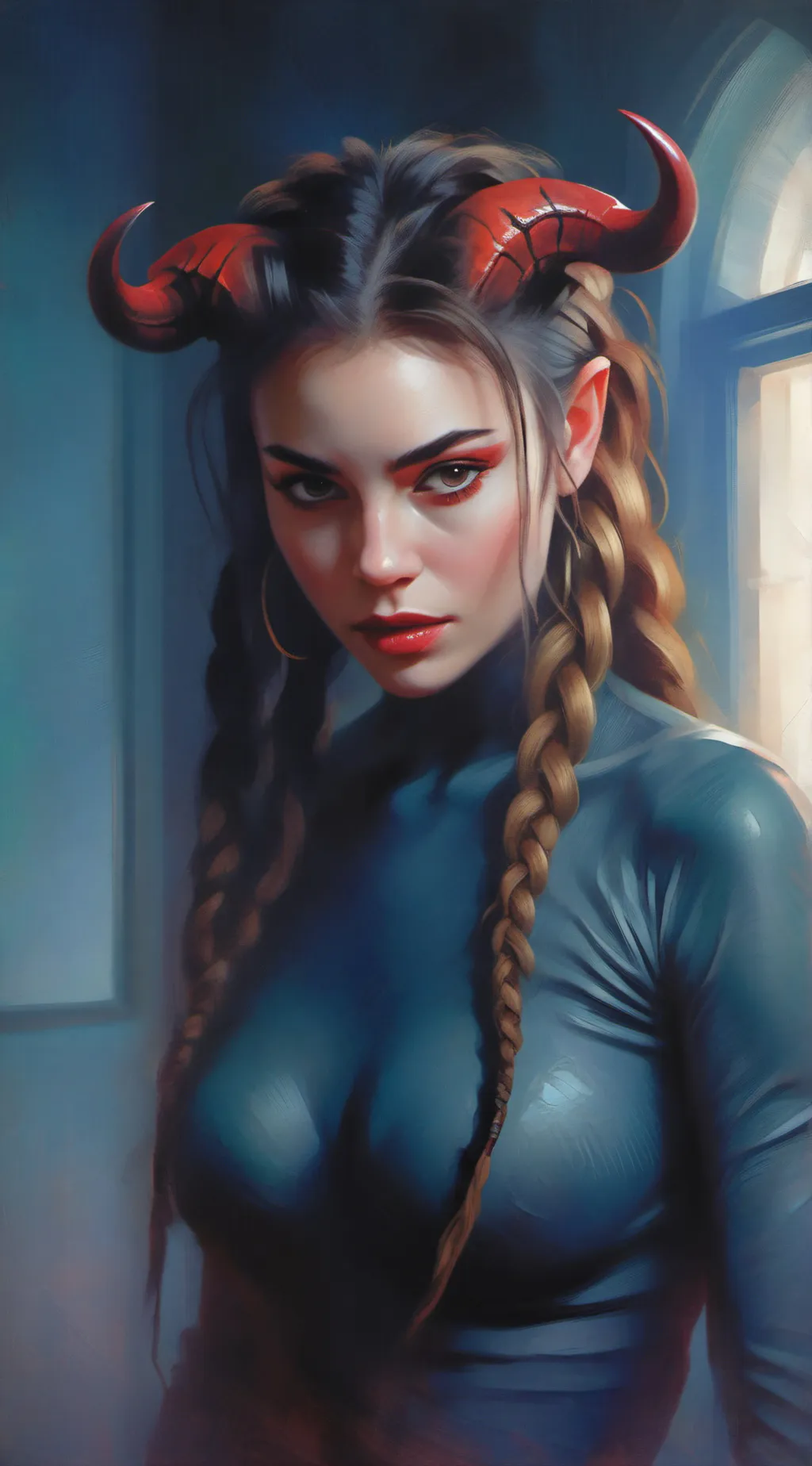 ai character: Sasha  background