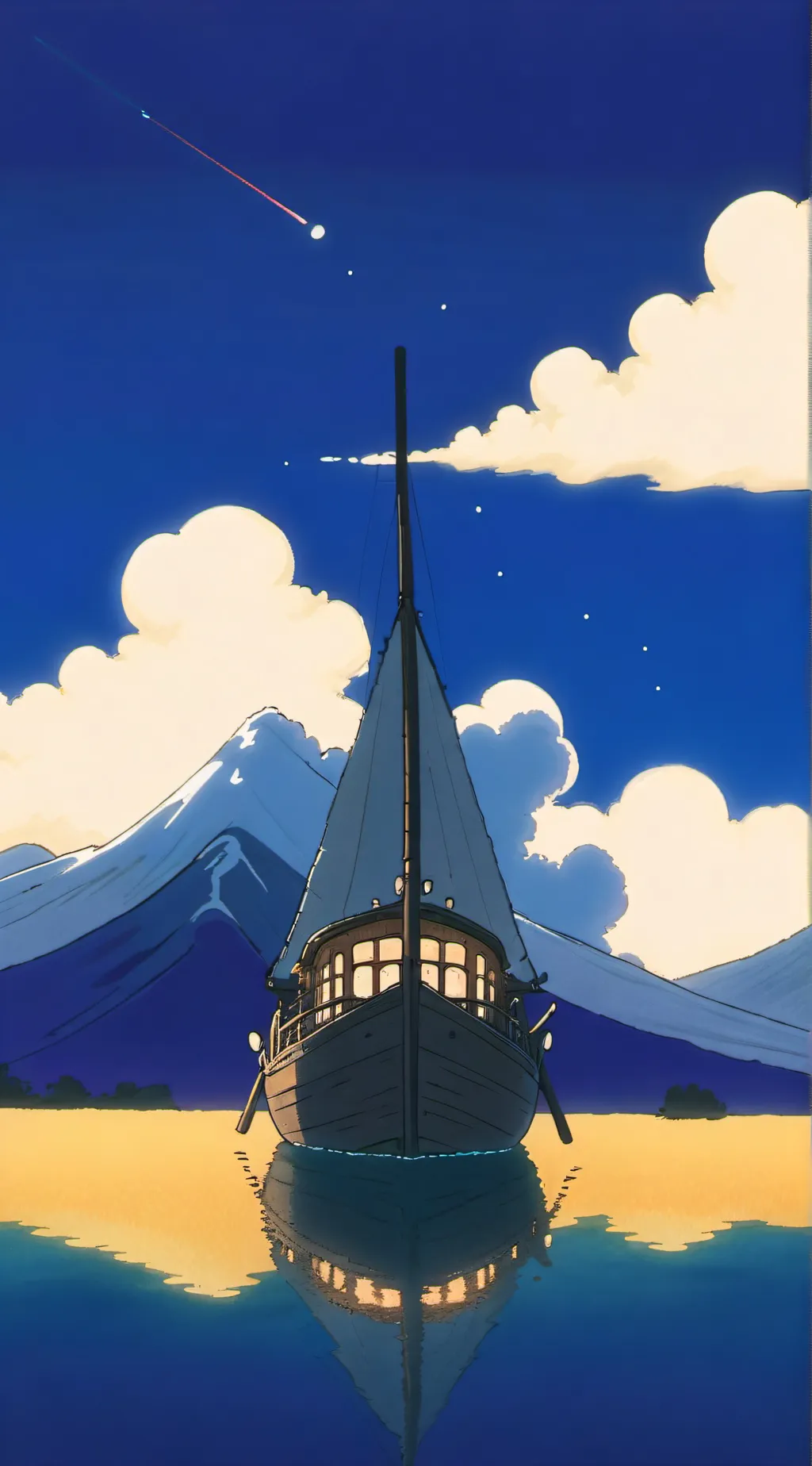 ai character: again ur megumi background