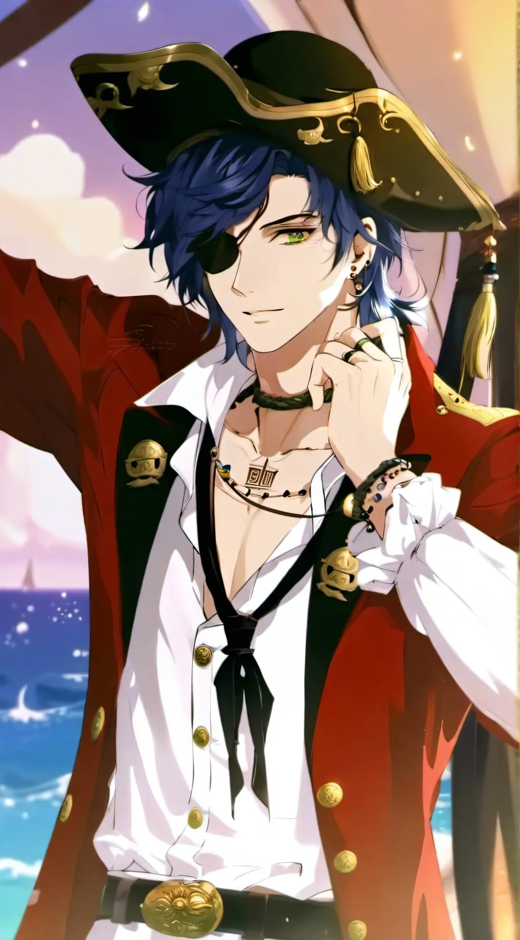 ai character: Hawk background