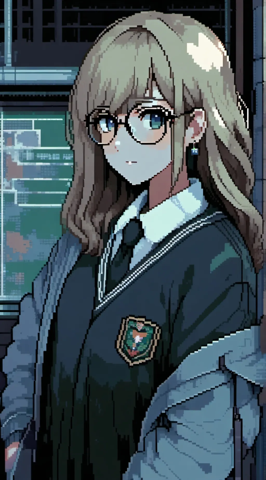 ai character: Mha Sleepover background