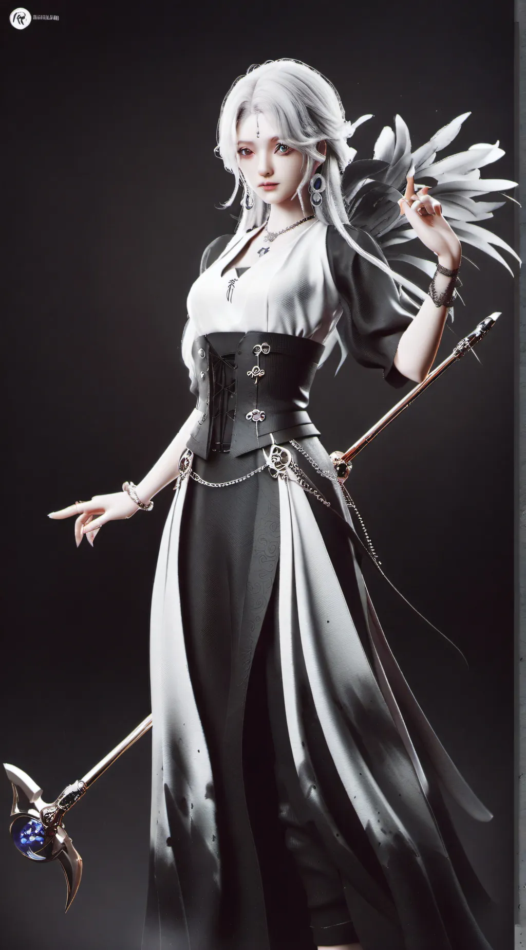 ai character: Mia and her bf! background