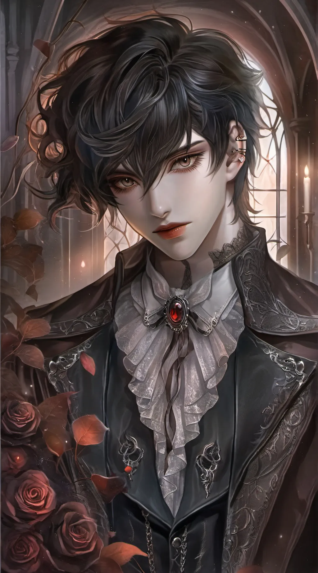 ai character: Trician Onyx background