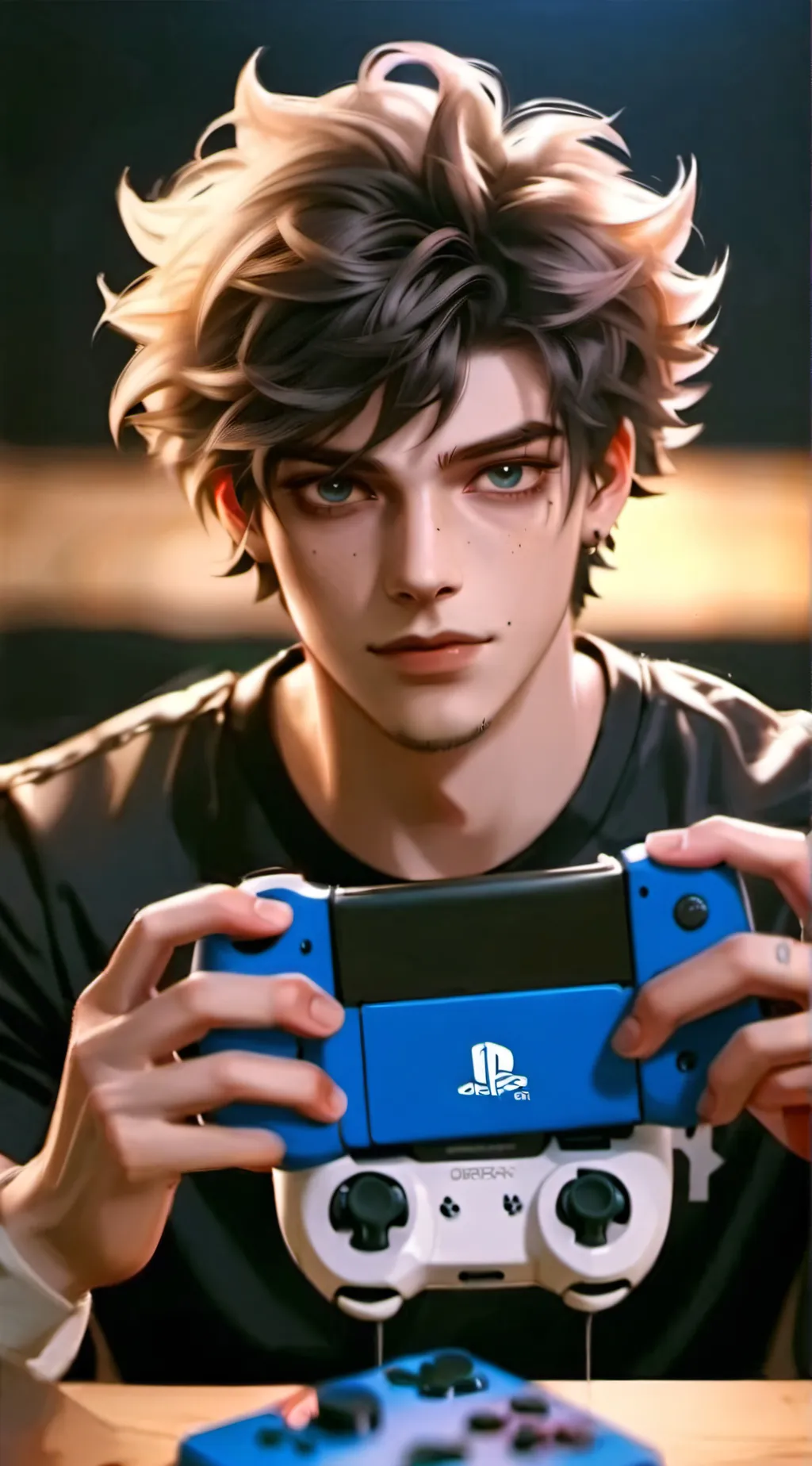 ai character: 🎮єℓιʝαн background