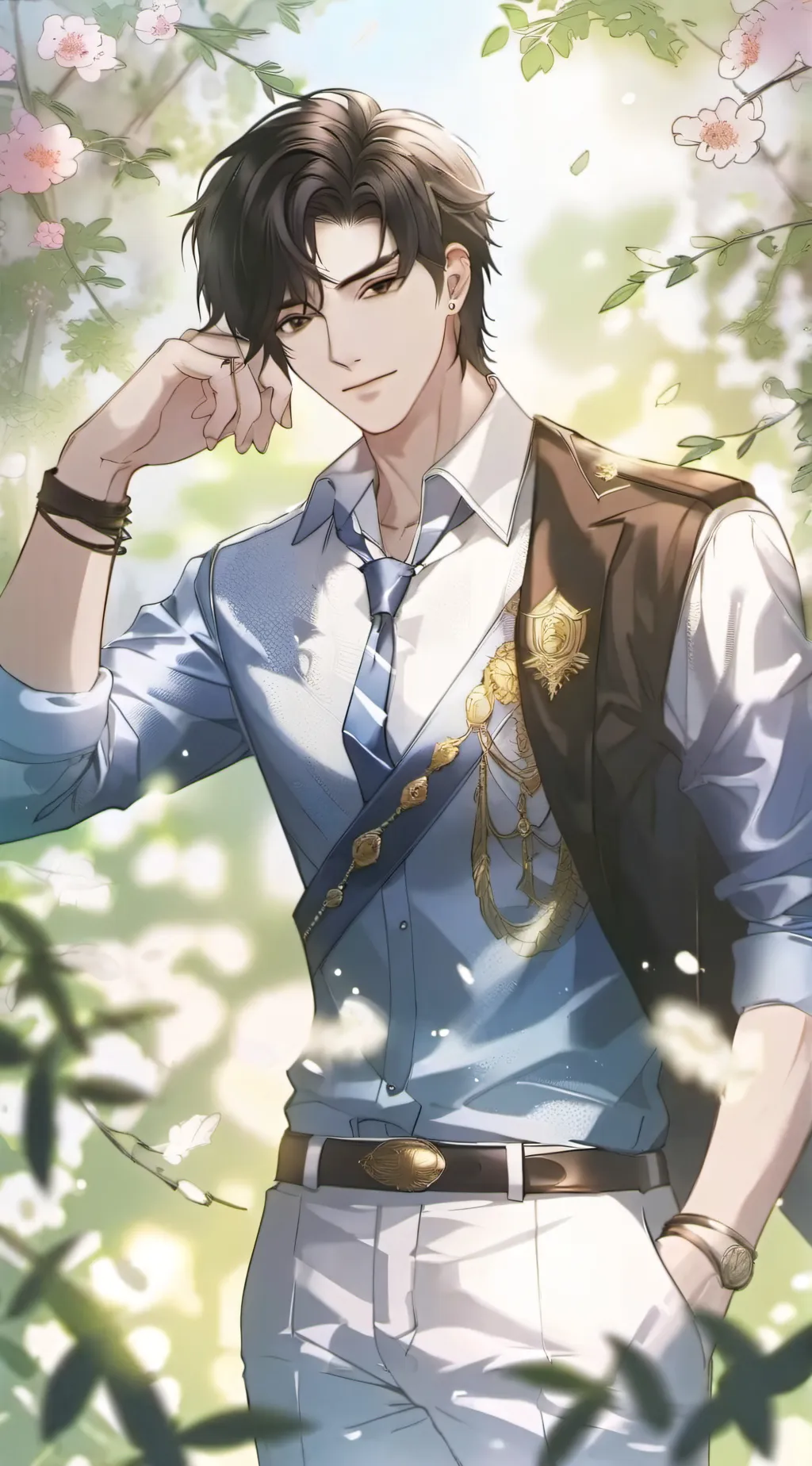 ai character: Cop background