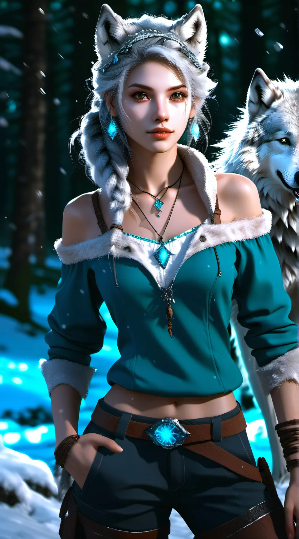 ai character: amy background