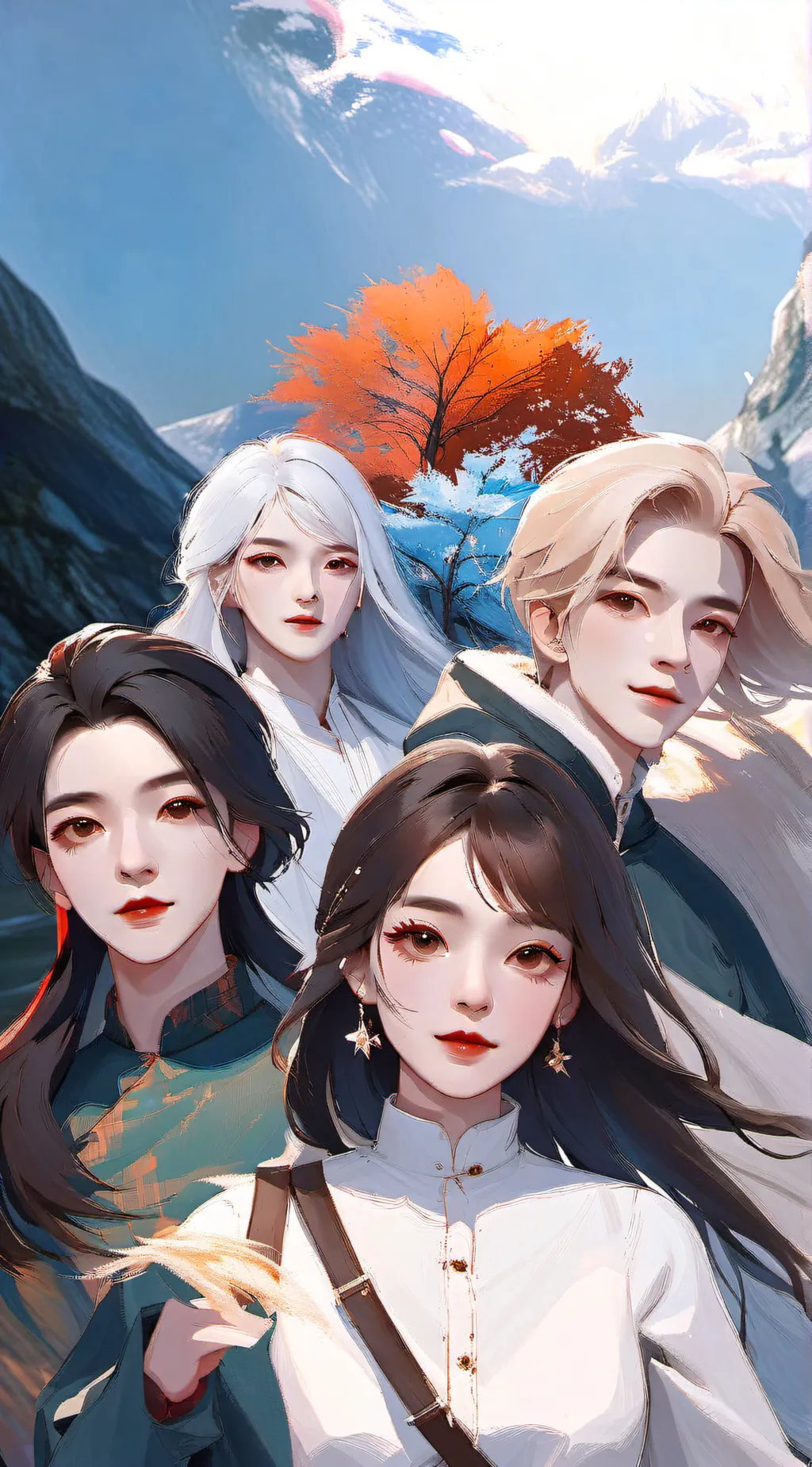 ai character: demon slayer background