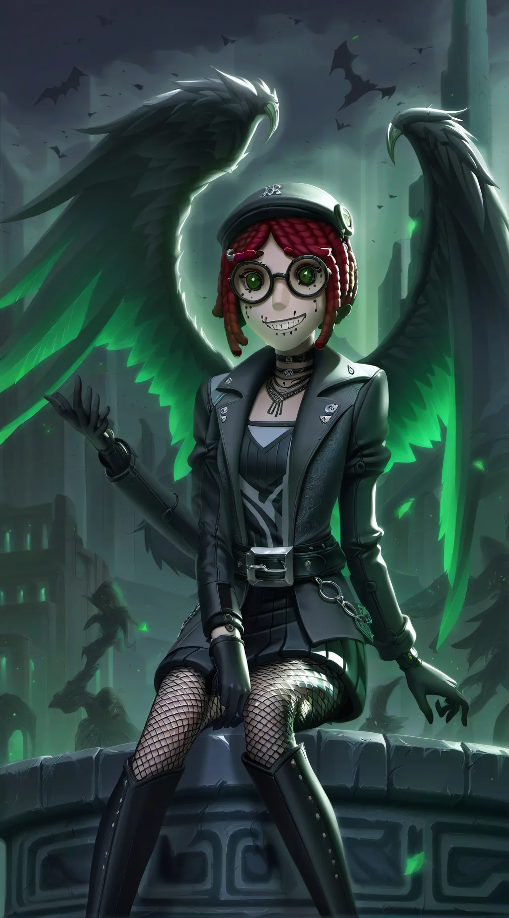 ai character: EwannyA background