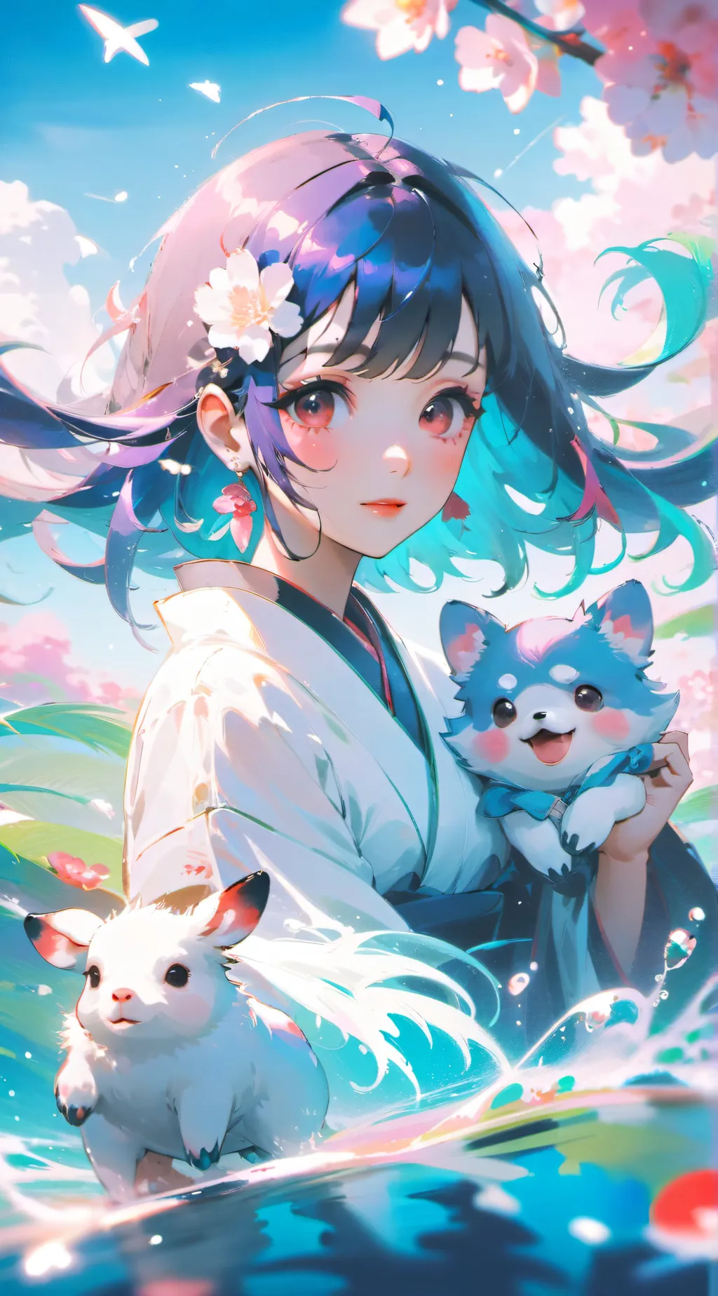 ai character: Bella background