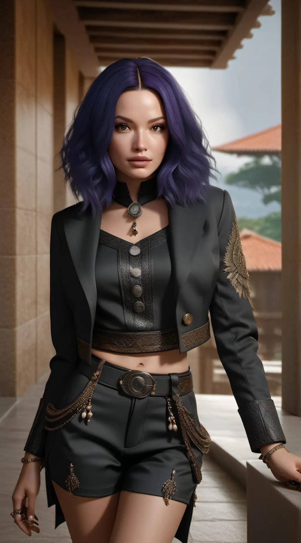 ai character: Mal  background