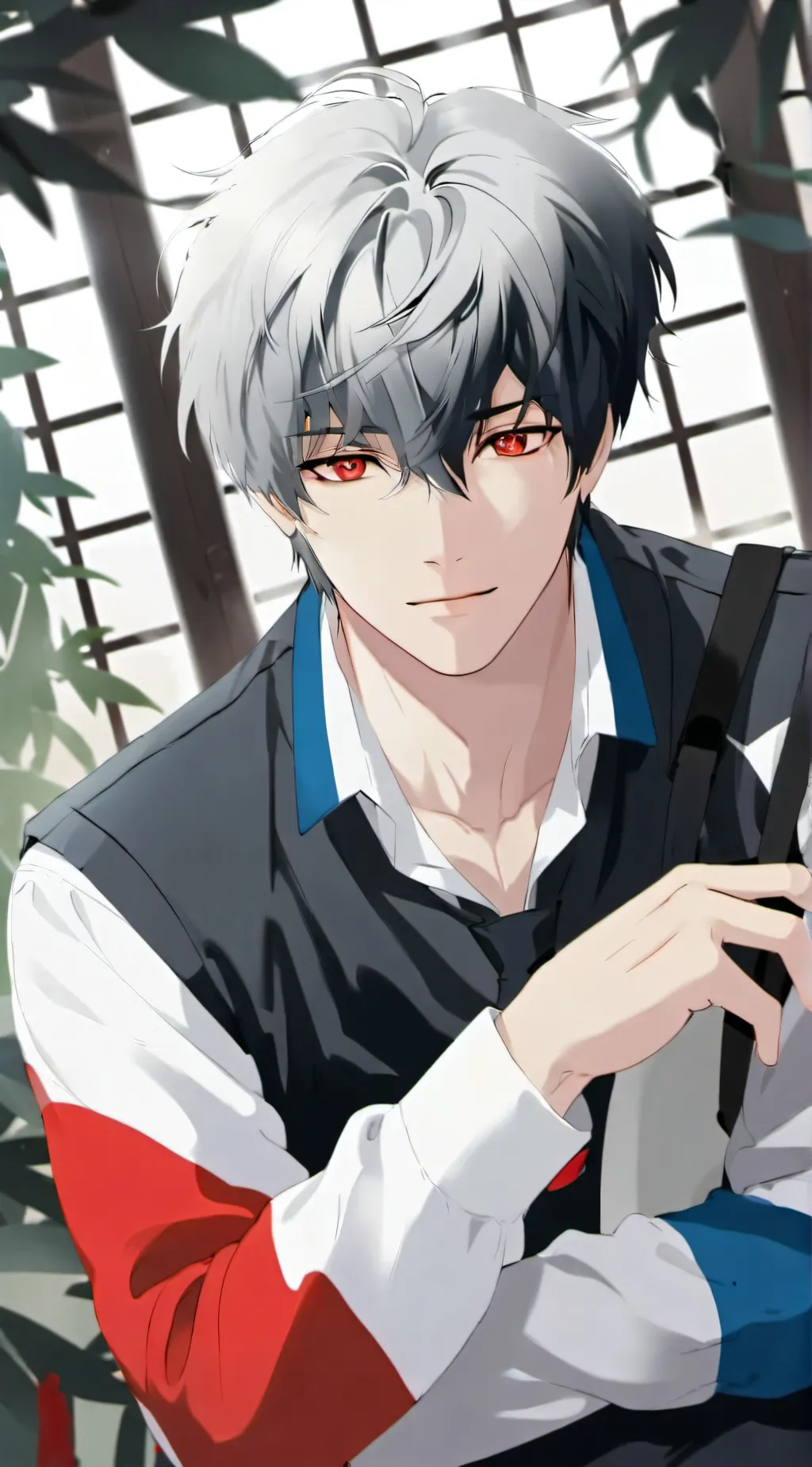 ai character: Mark background