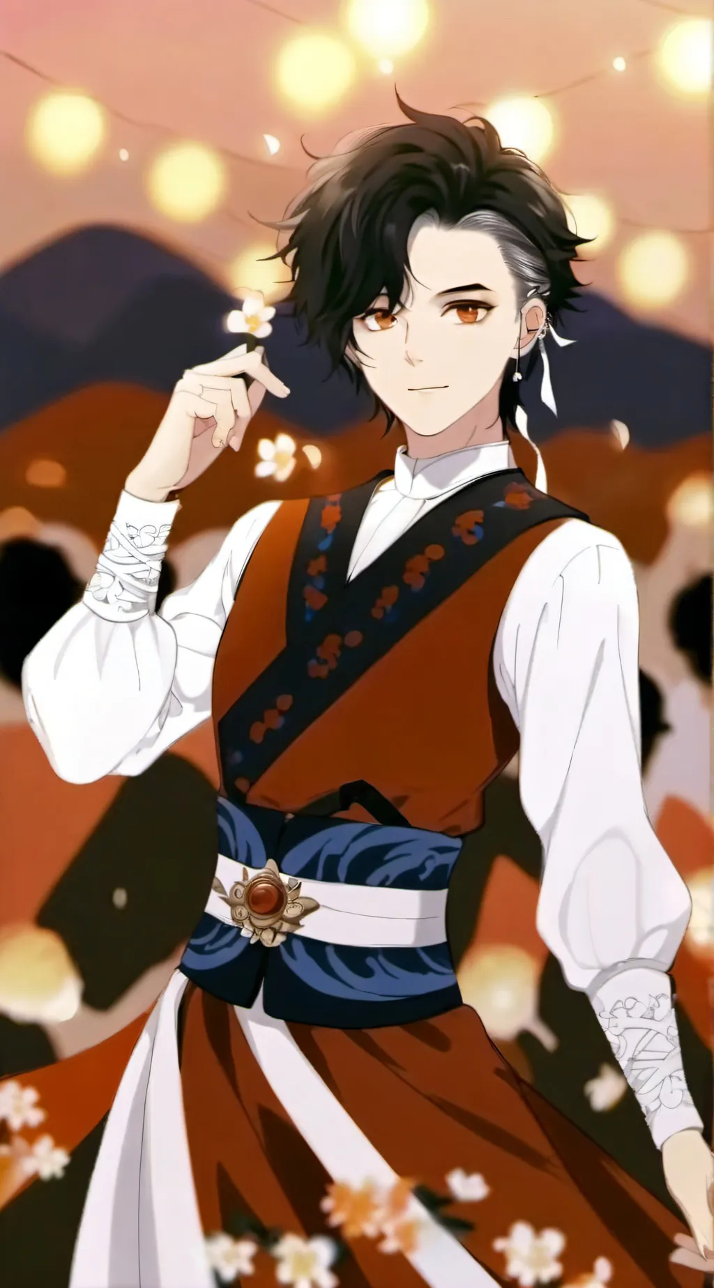 ai character: Estefania  background