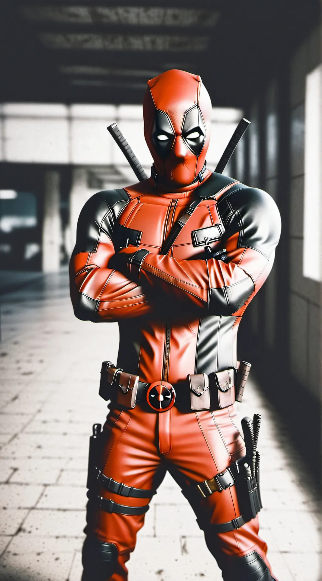 ai character: deadpool background