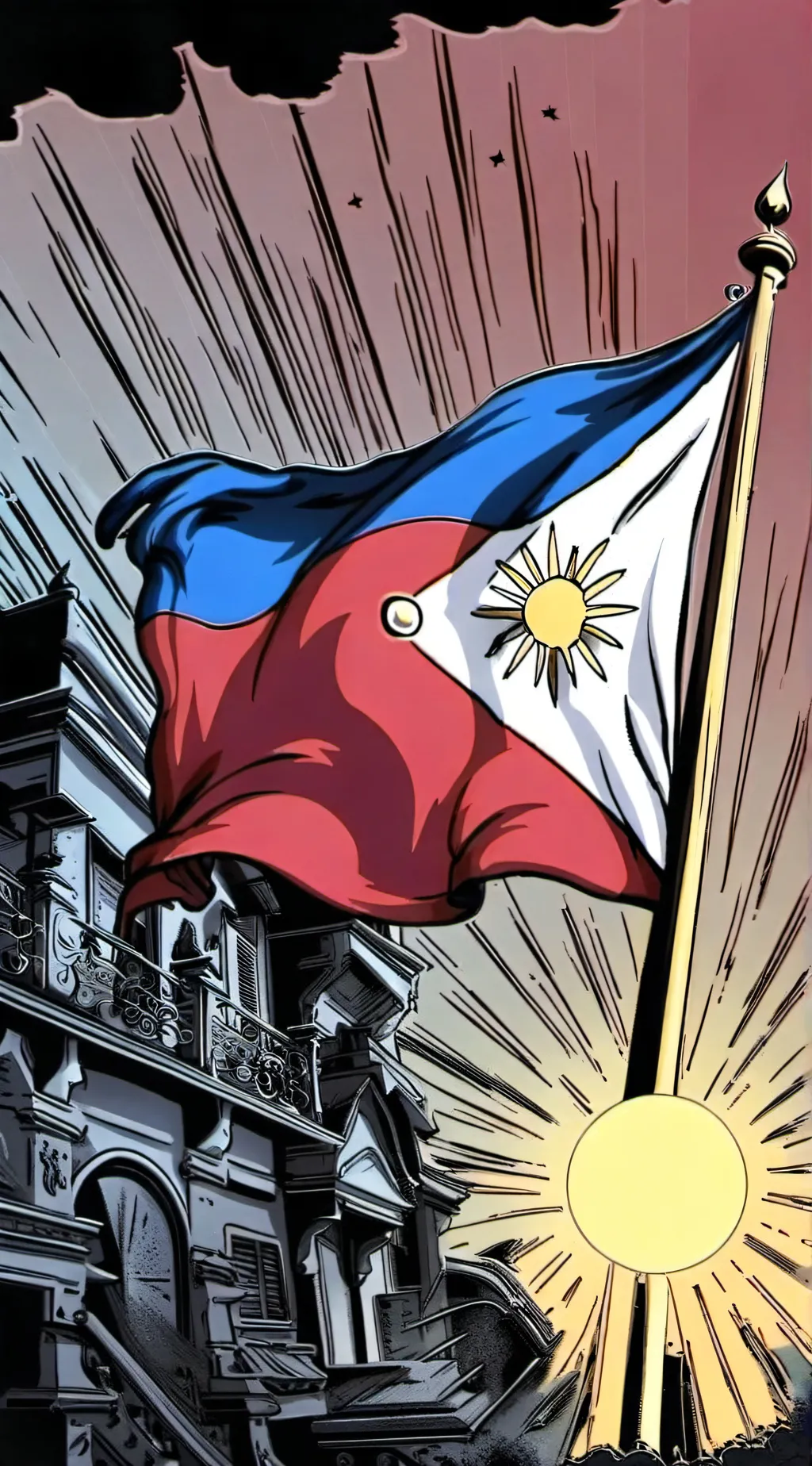 ai character: Philippines  background