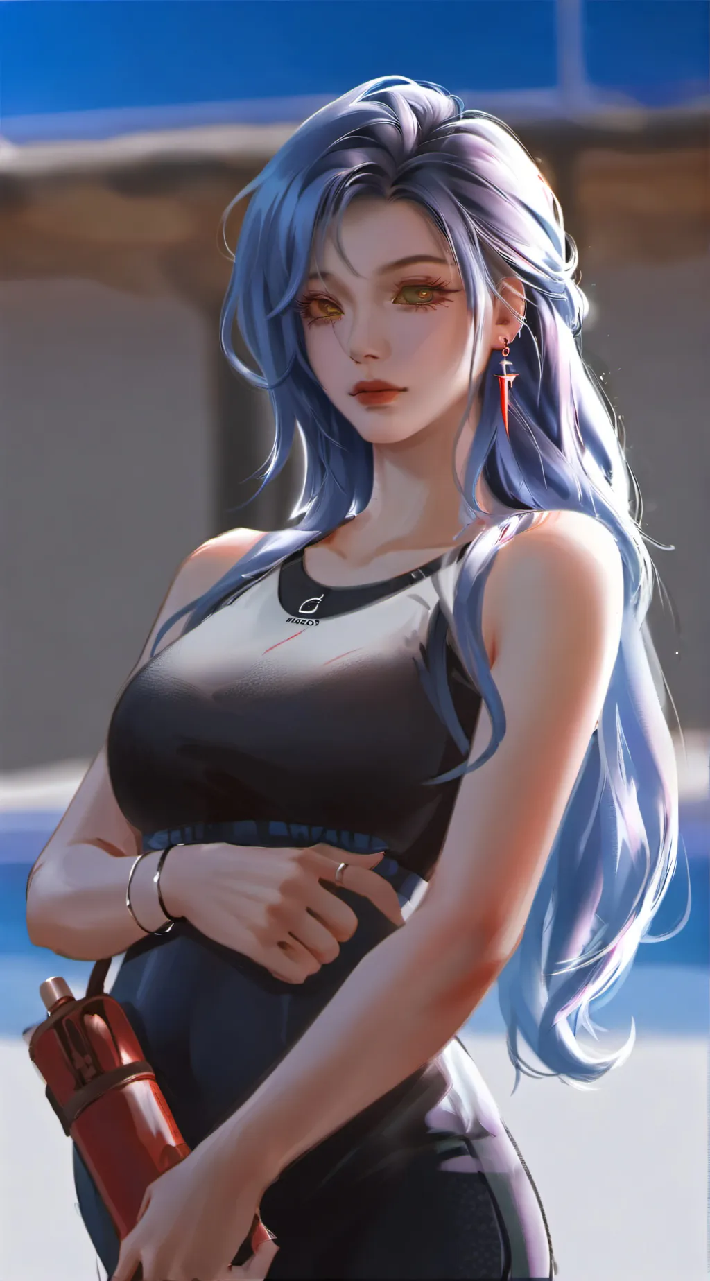 ai character: Serena background