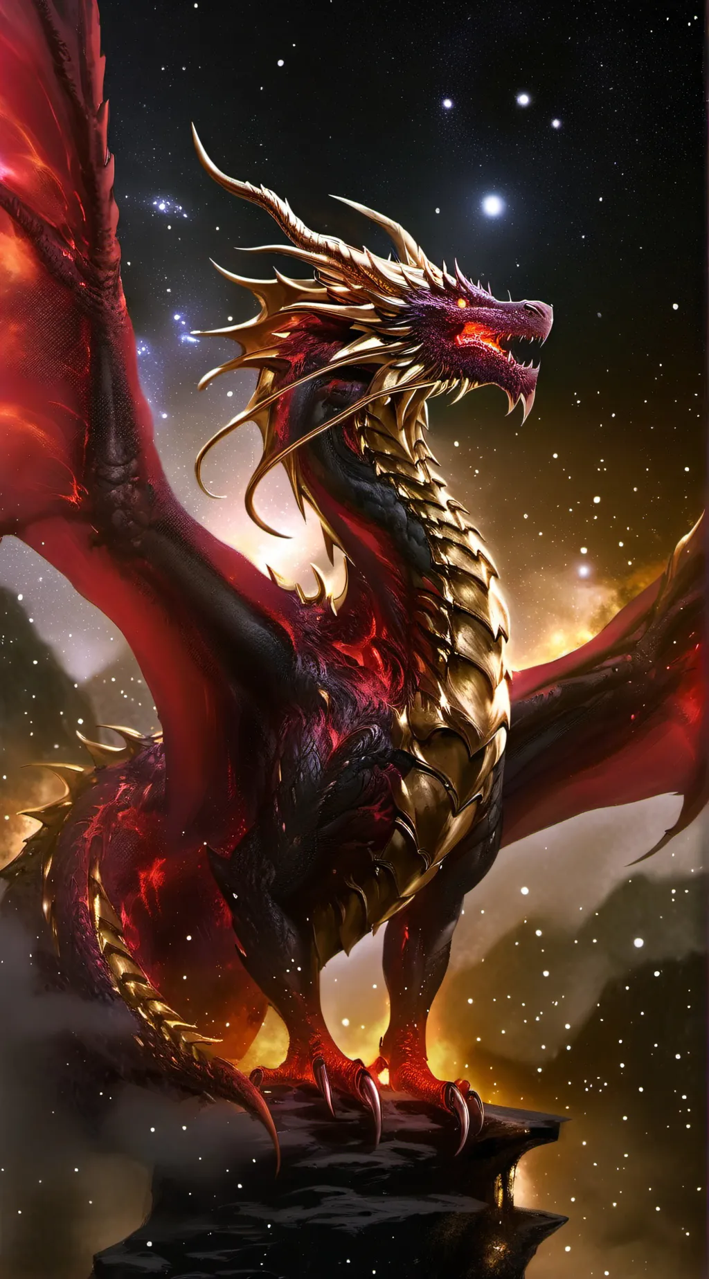 ai character: Queen Scarlet background