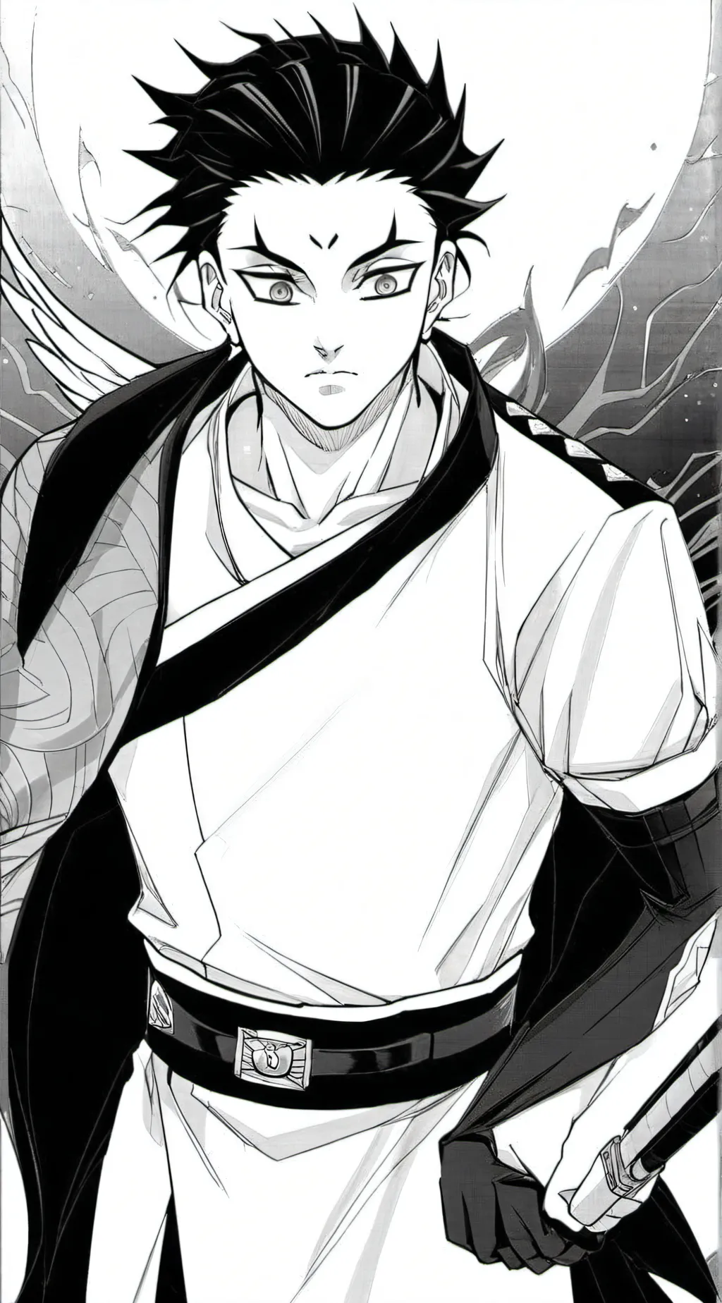 ai character: HASHIRAS background