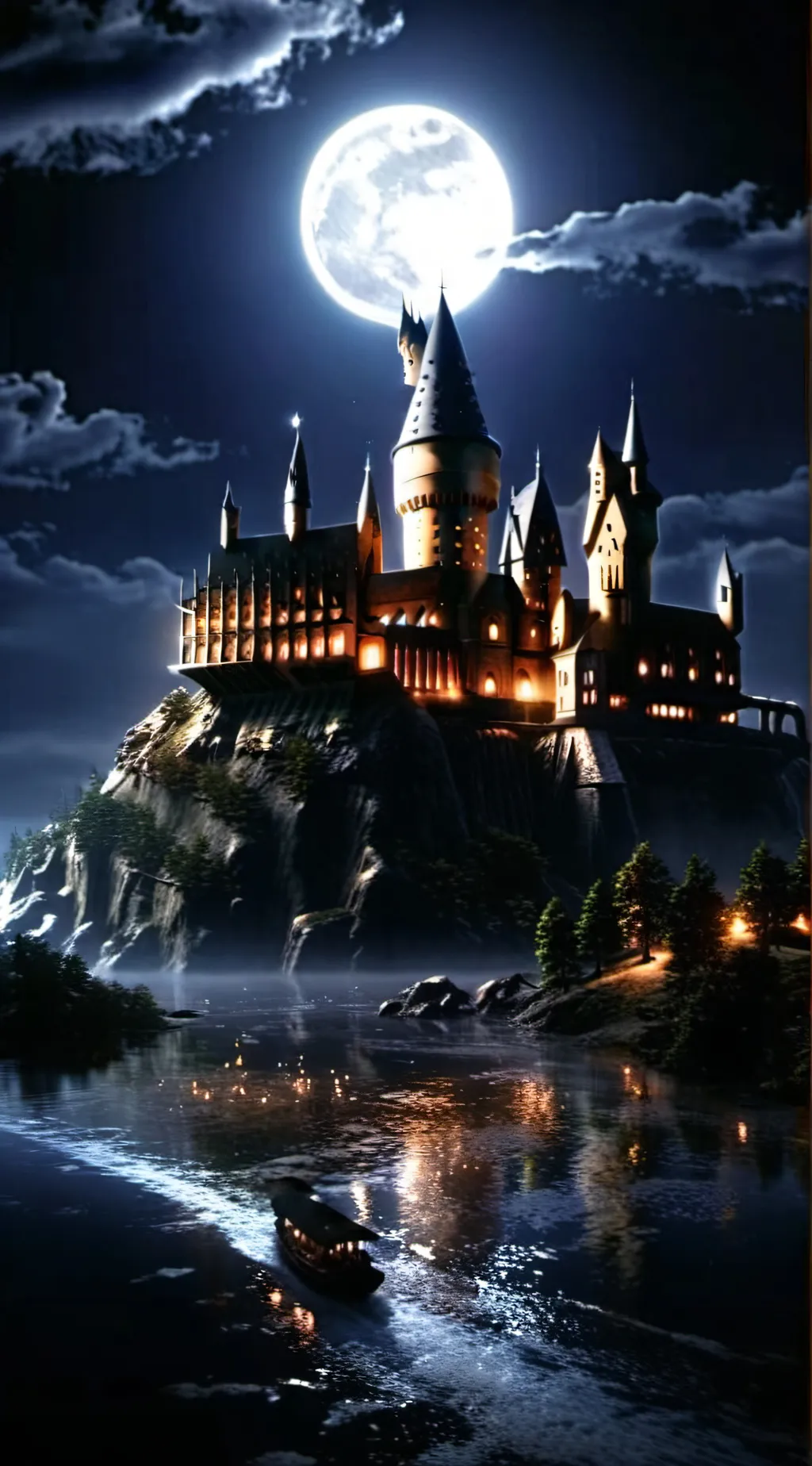 ai character: hogwarts background