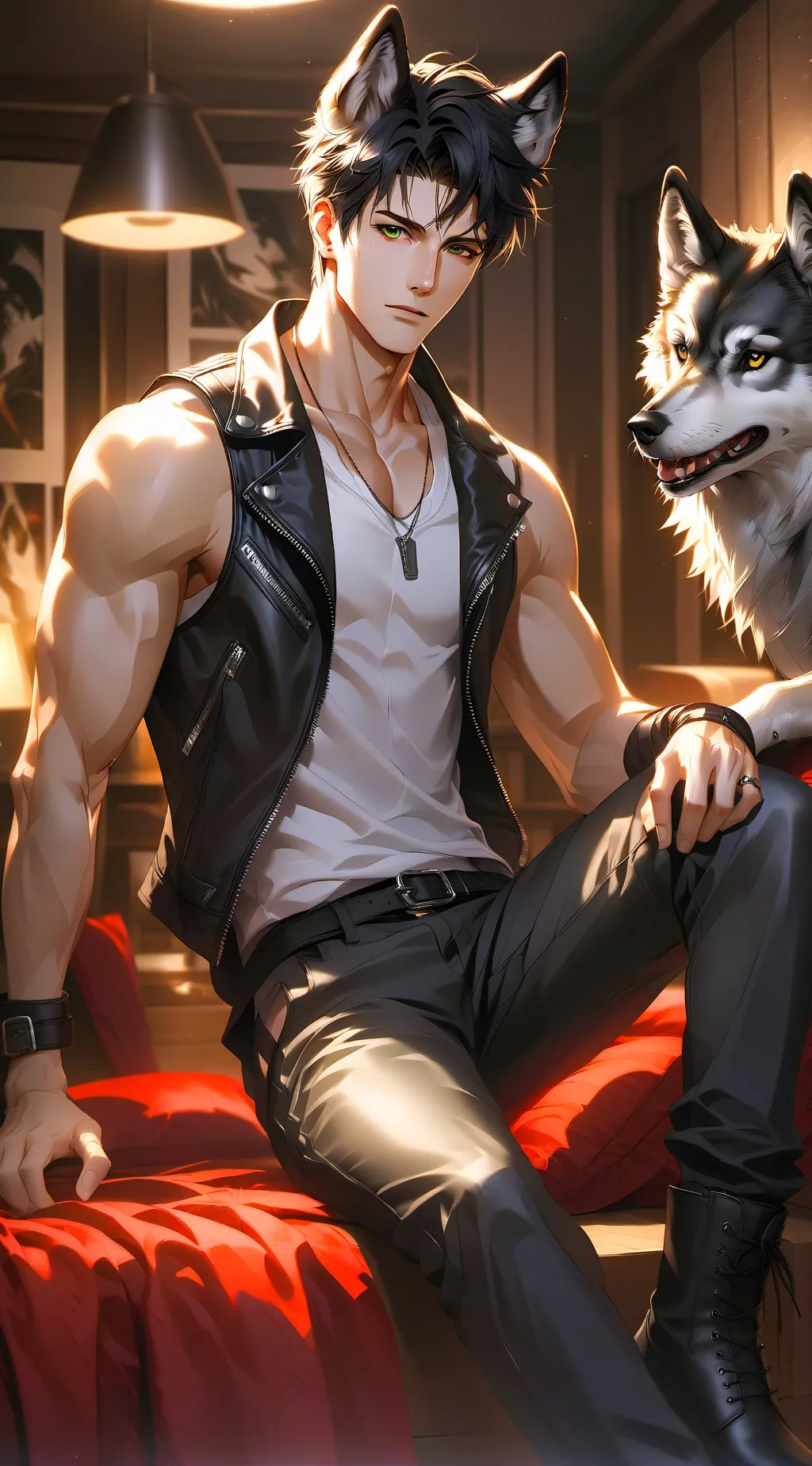 ai character: Pedro background