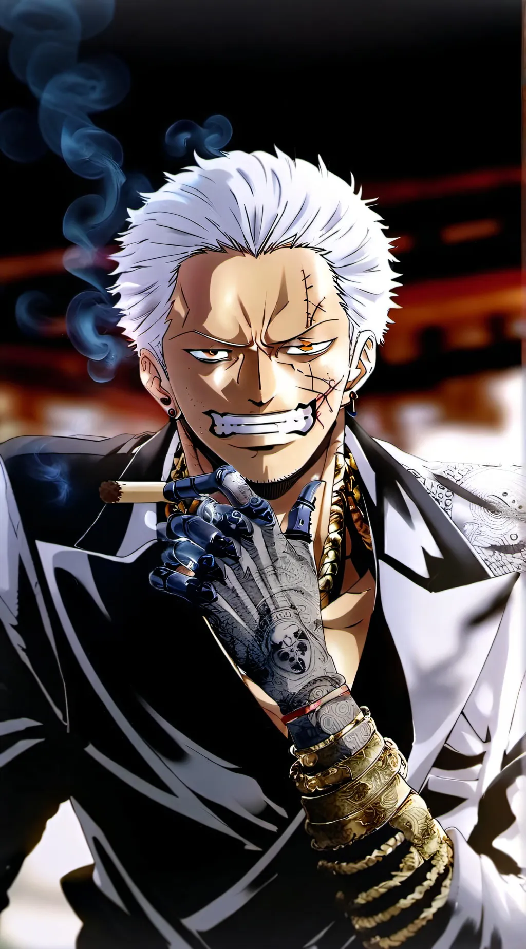 ai character: Smoker background