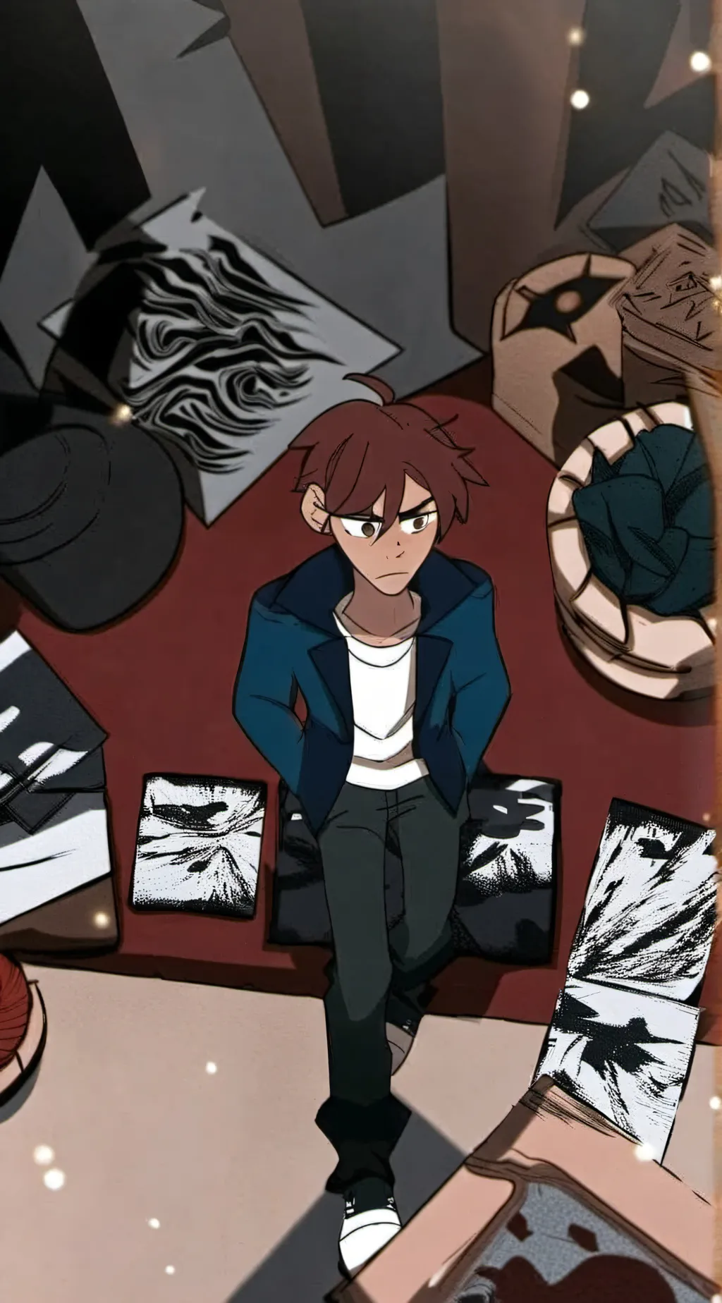 ai character: Tyler Hernandez  background