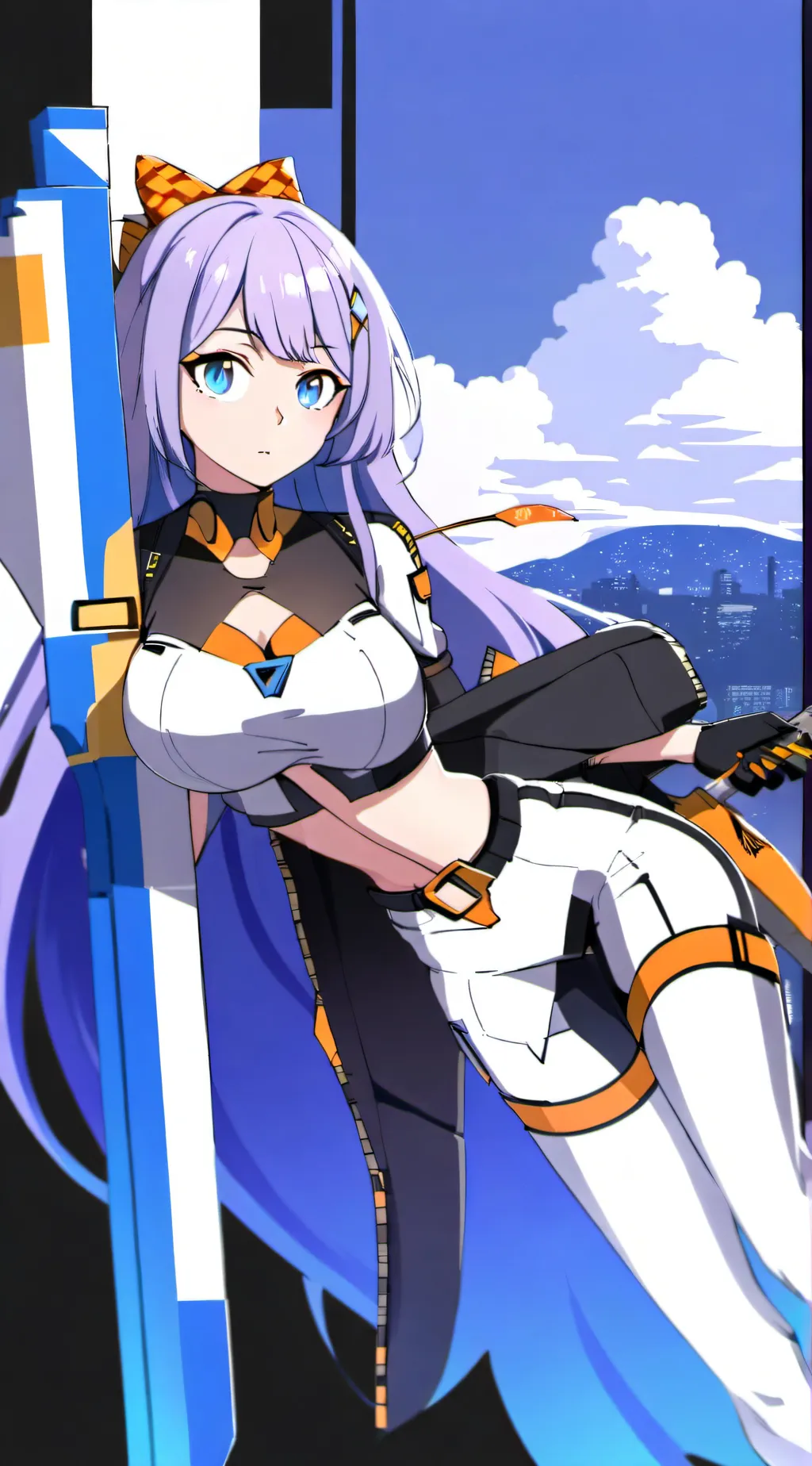 ai character: Villain Nejire background