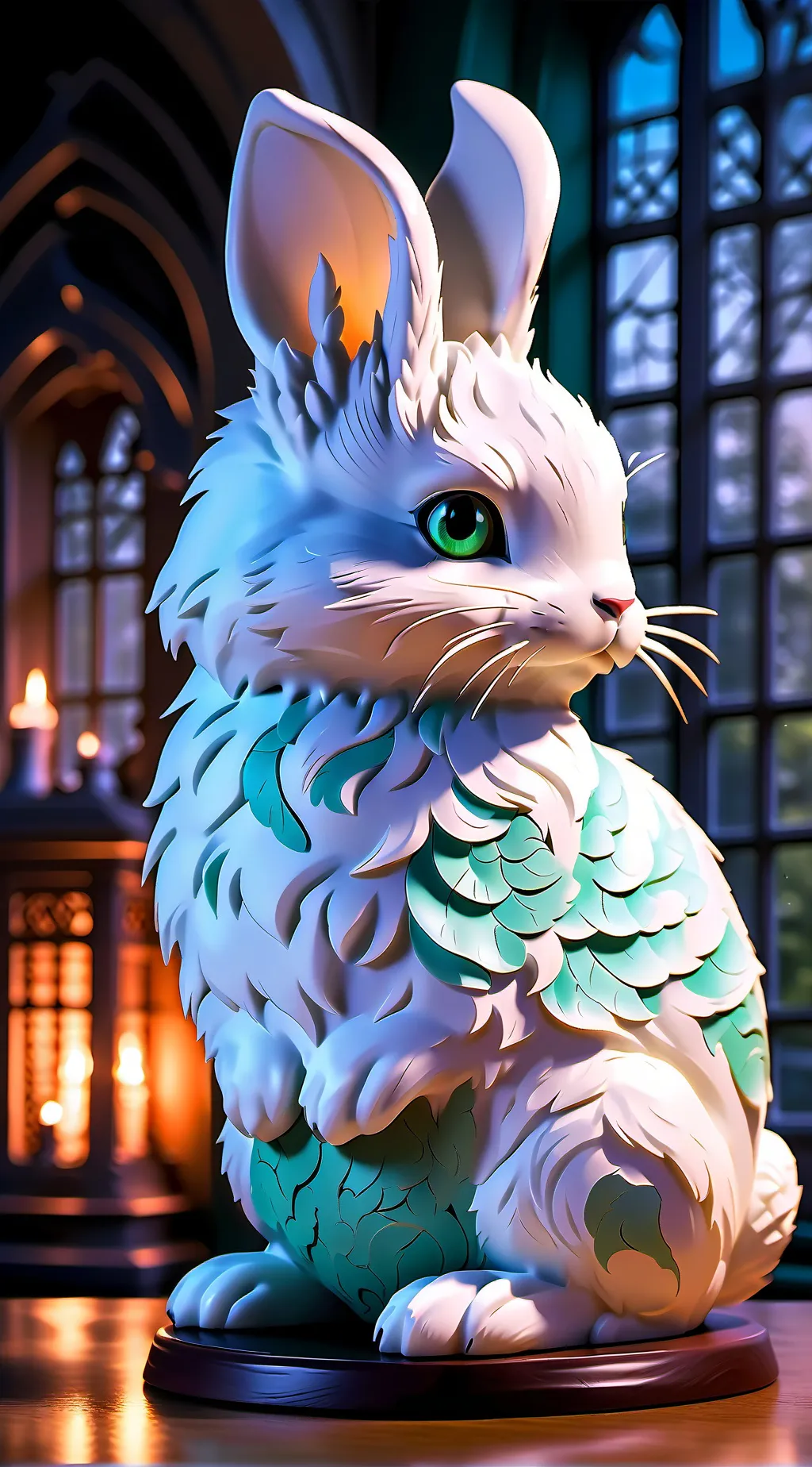 ai character: hoppy hopscotch  background