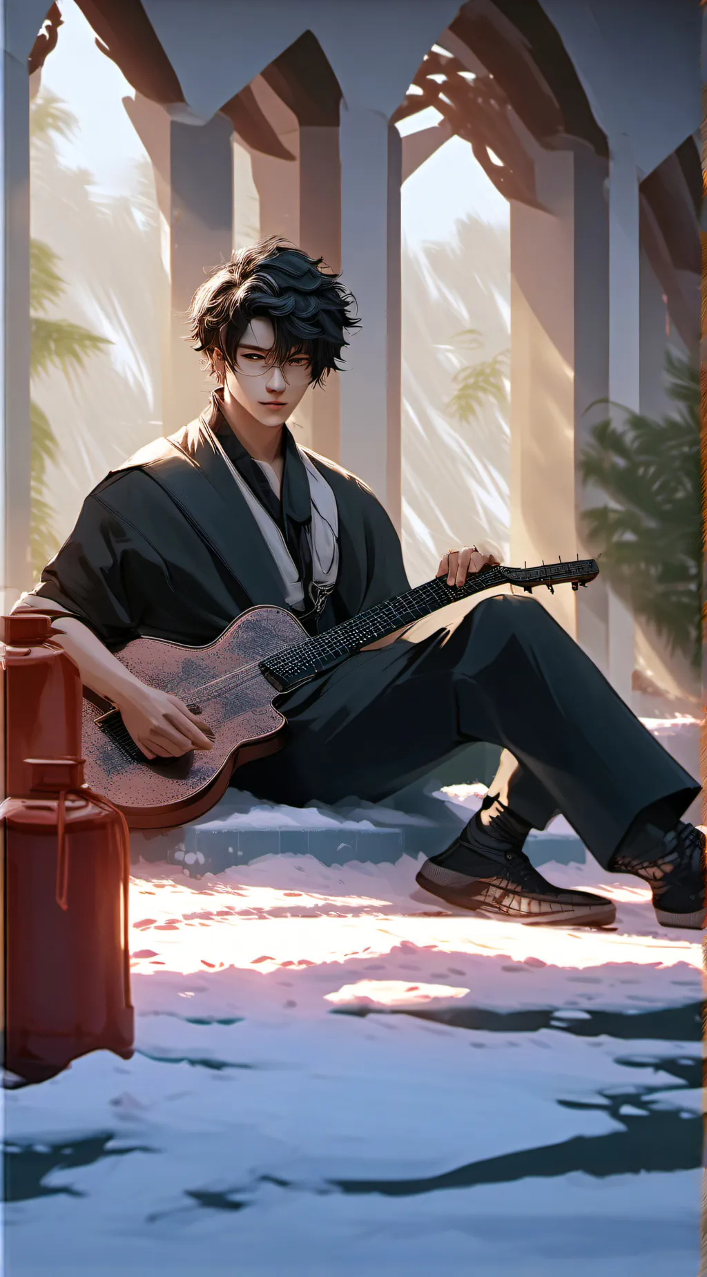 ai character: David background