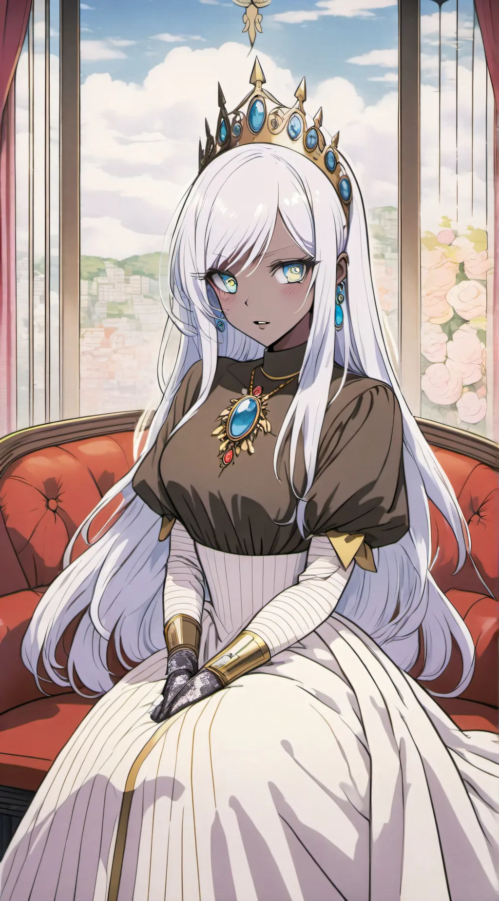 ai character: Half breed story background