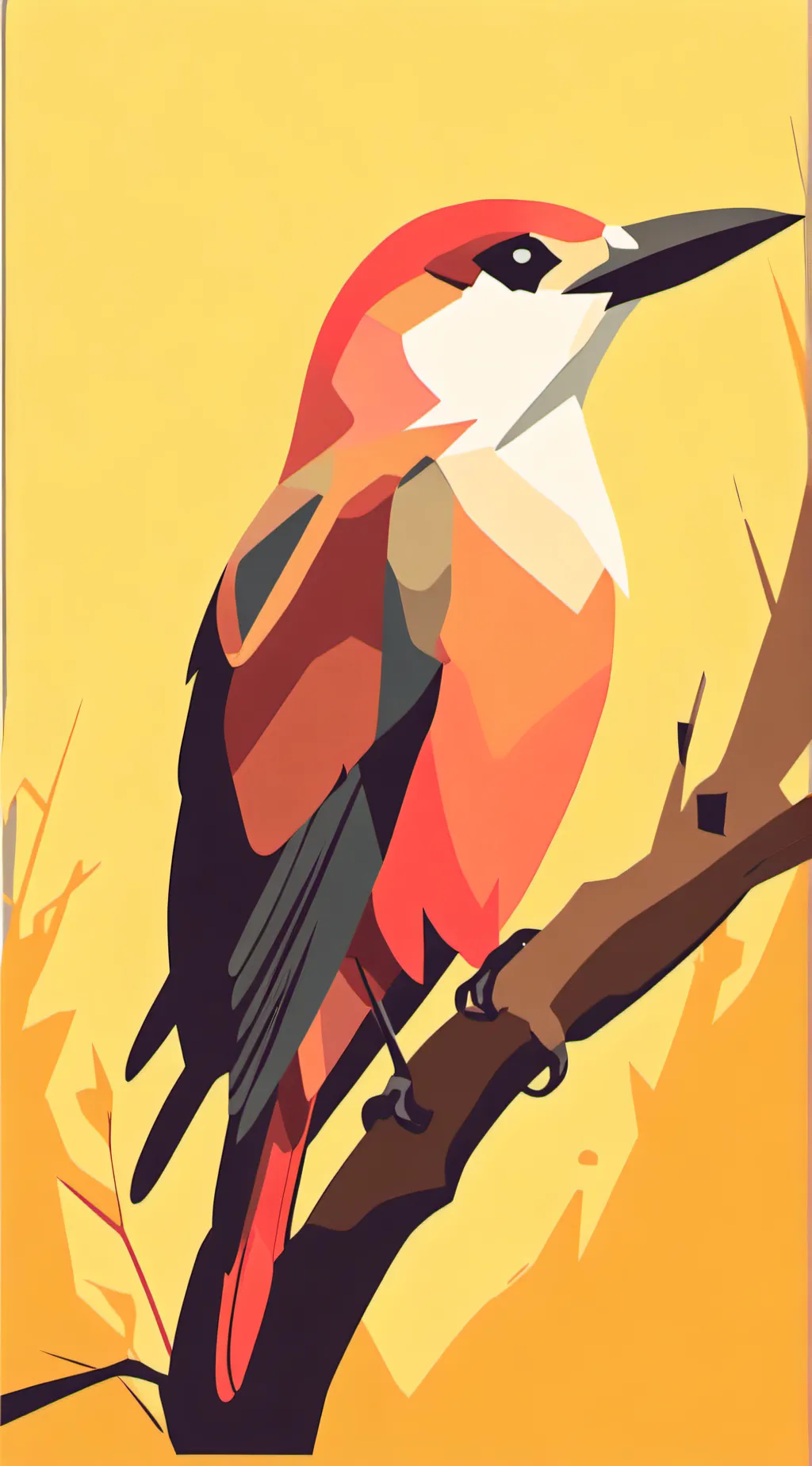 ai character: Moltres  background