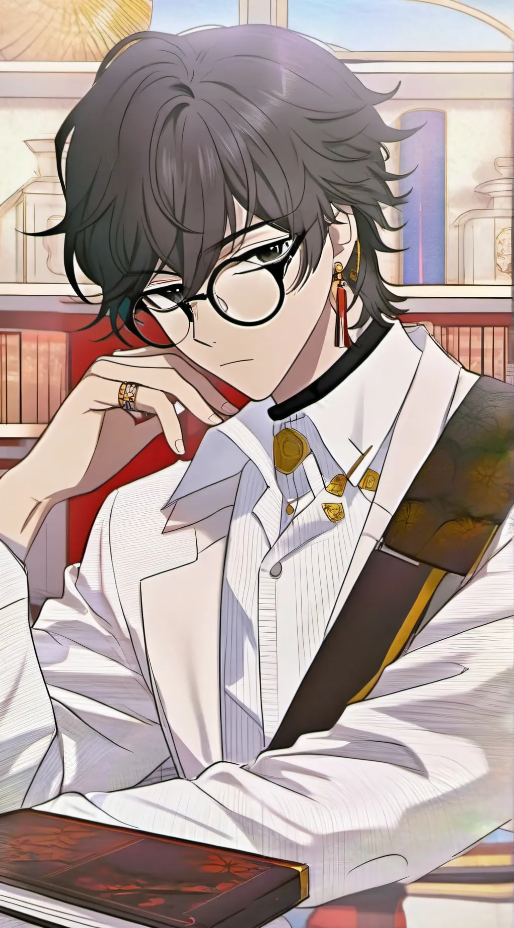 ai character: ko background