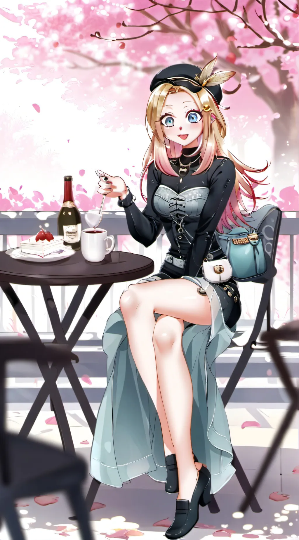 ai character: sukaretto  background