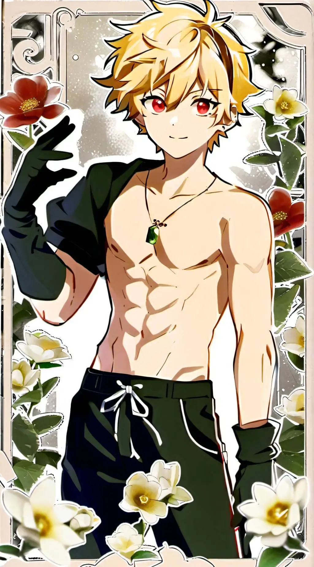 ai character: kiddnaper Bakugo  background