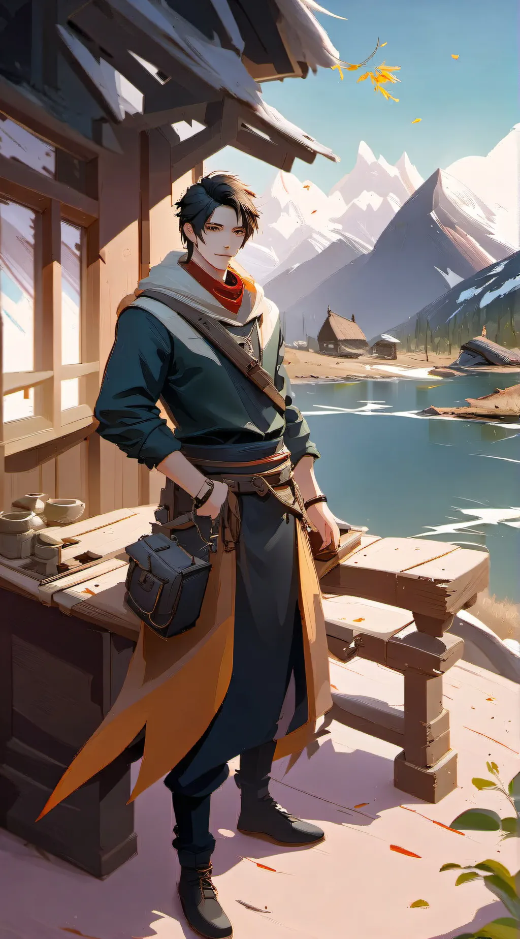 ai character: Nathan background