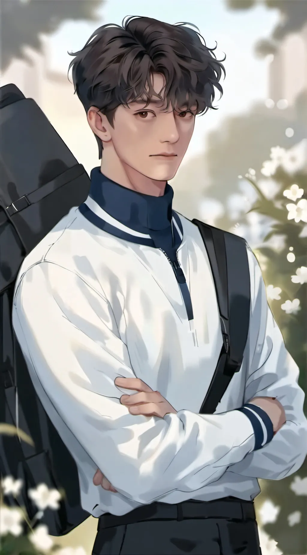 ai character: flamango incedent background