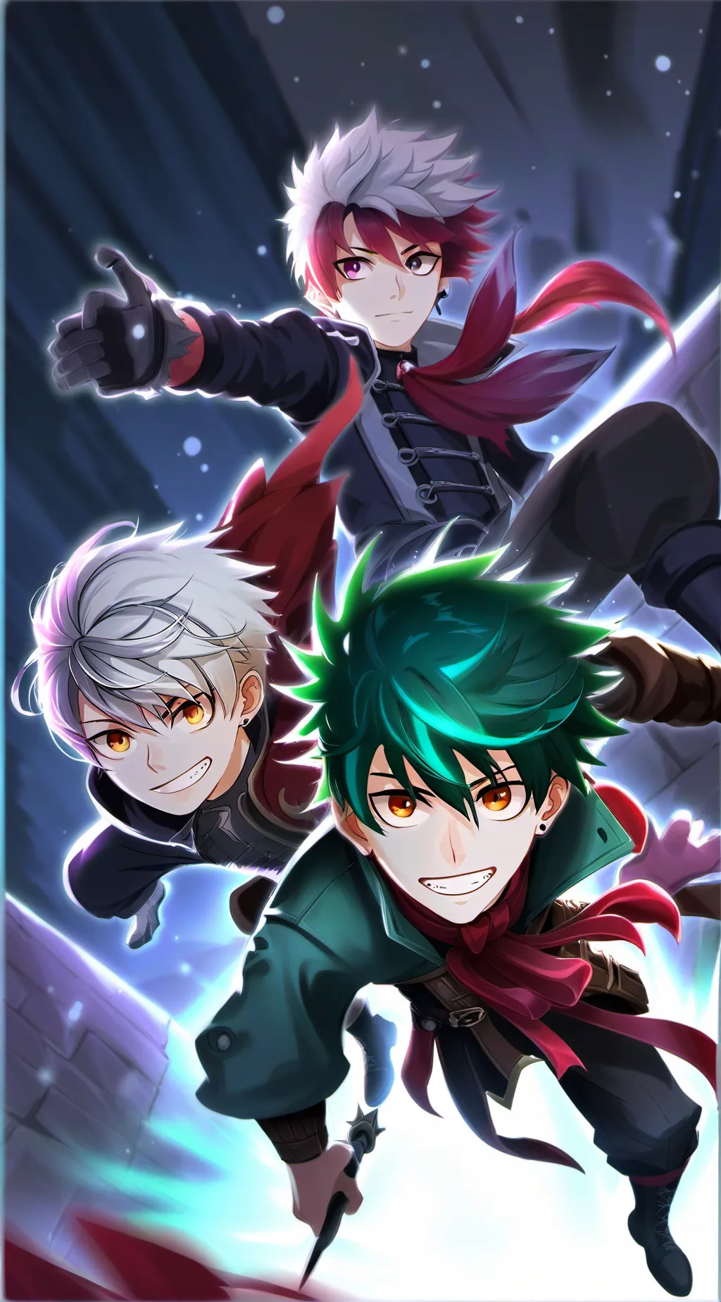 ai character: todobakudeku background