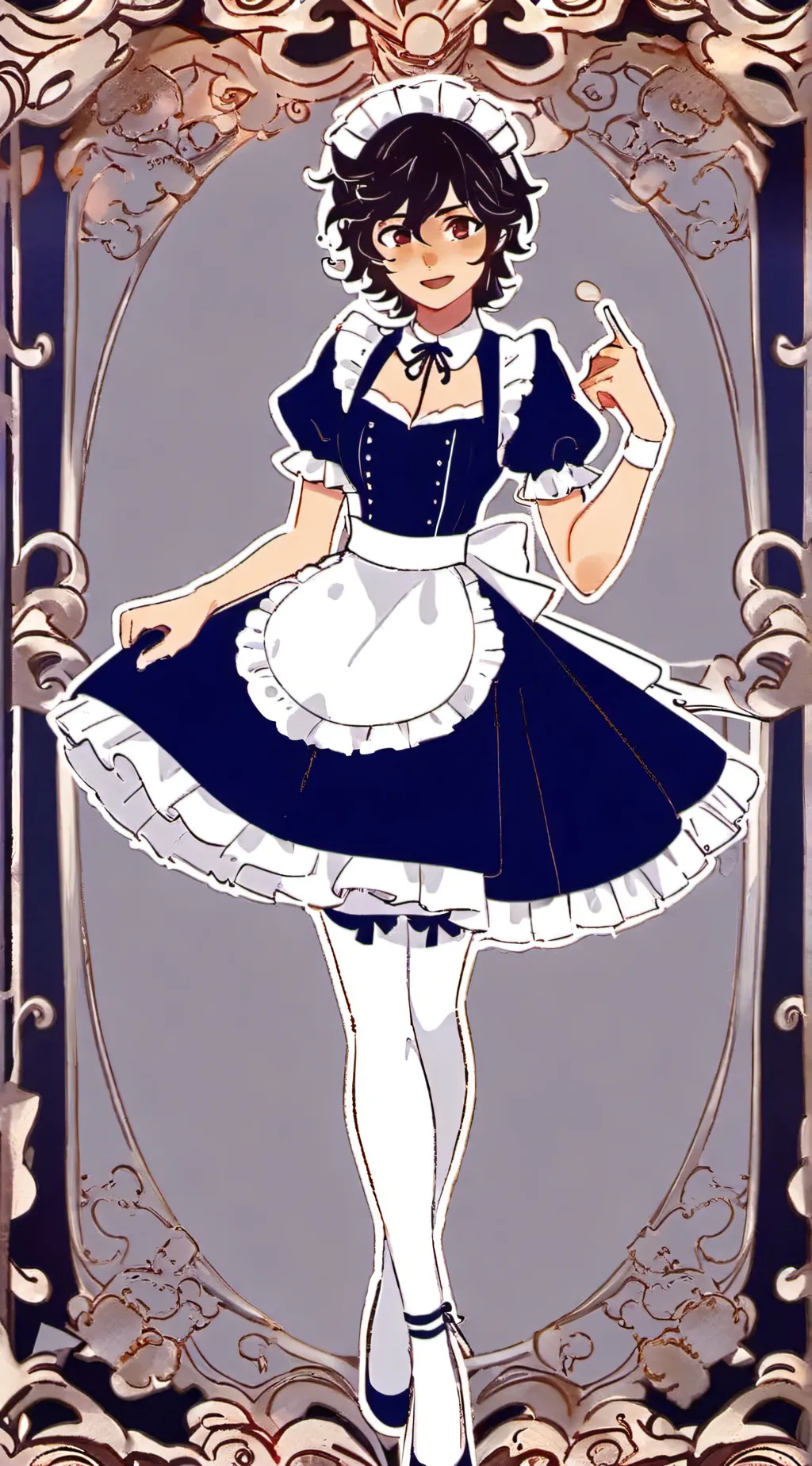 ai character: kk background