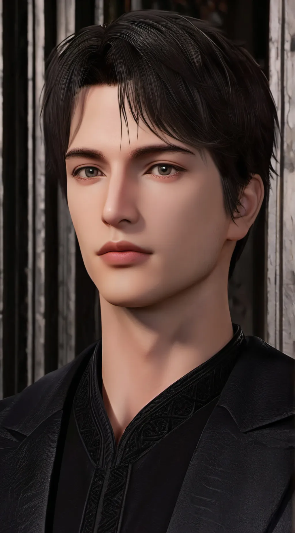 ai character: Jun gu seok  background