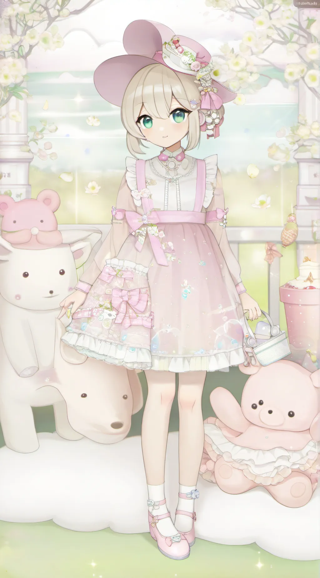 ai character: MHA FROG background