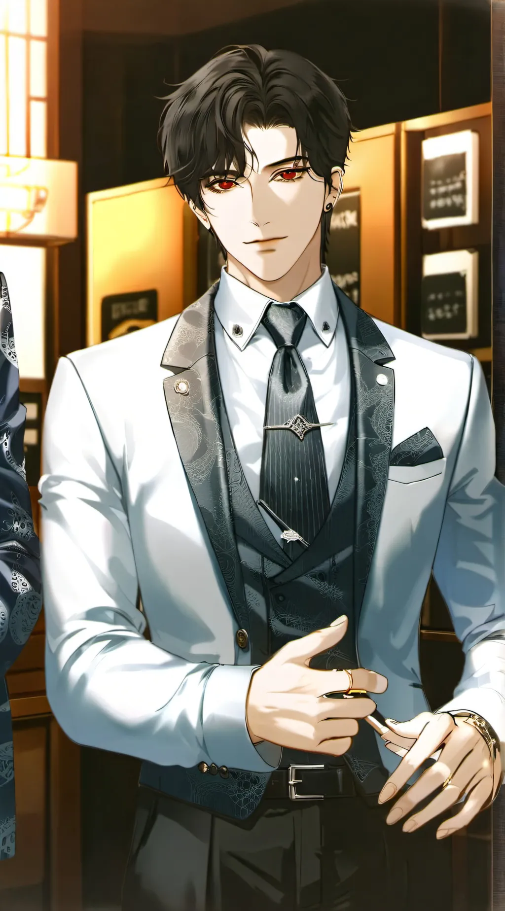 ai character: Jason  background