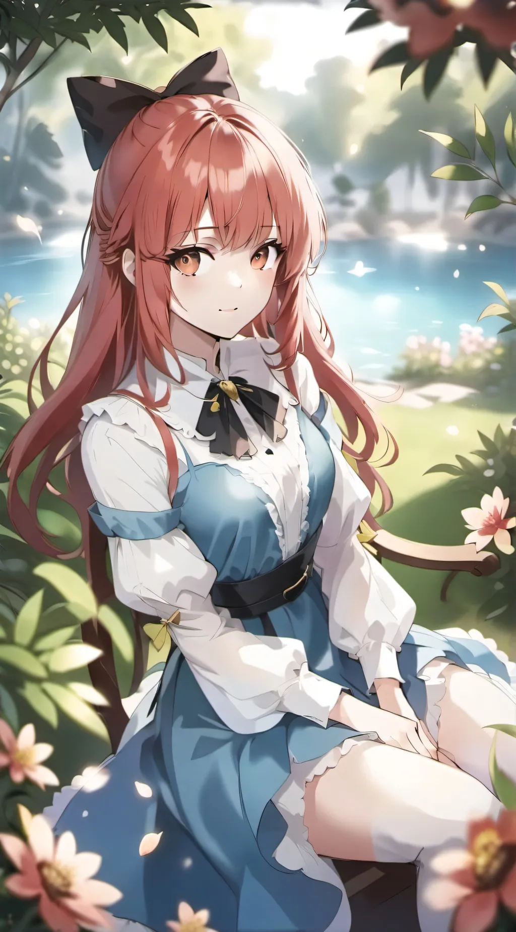 ai character: Serene background