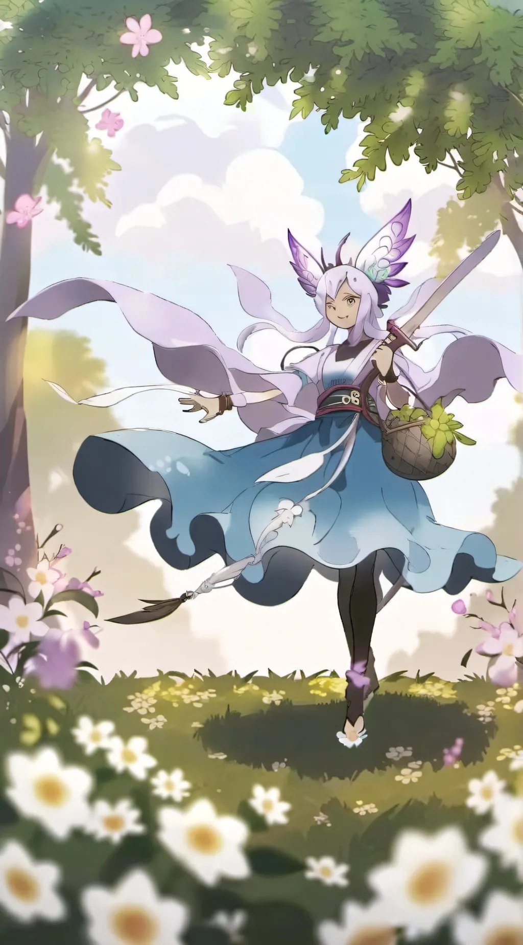 ai character: Goodra  background