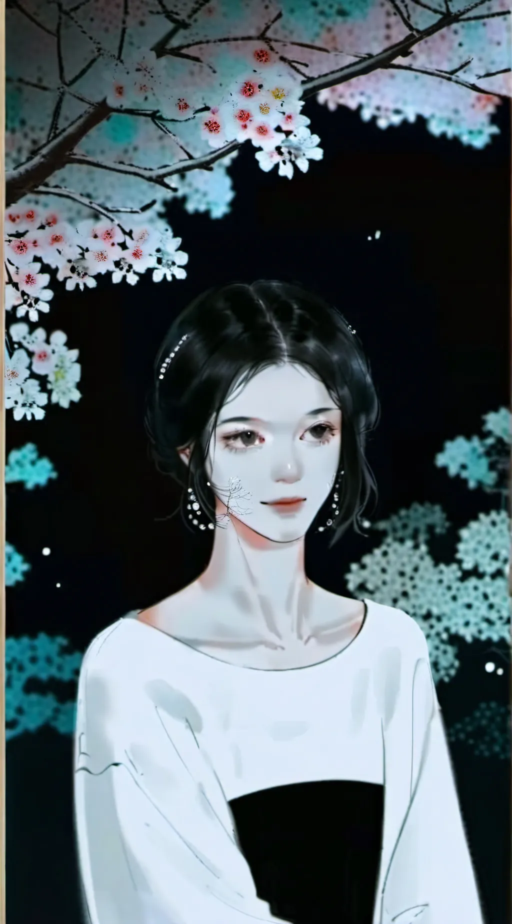 ai character: Kny in your room background