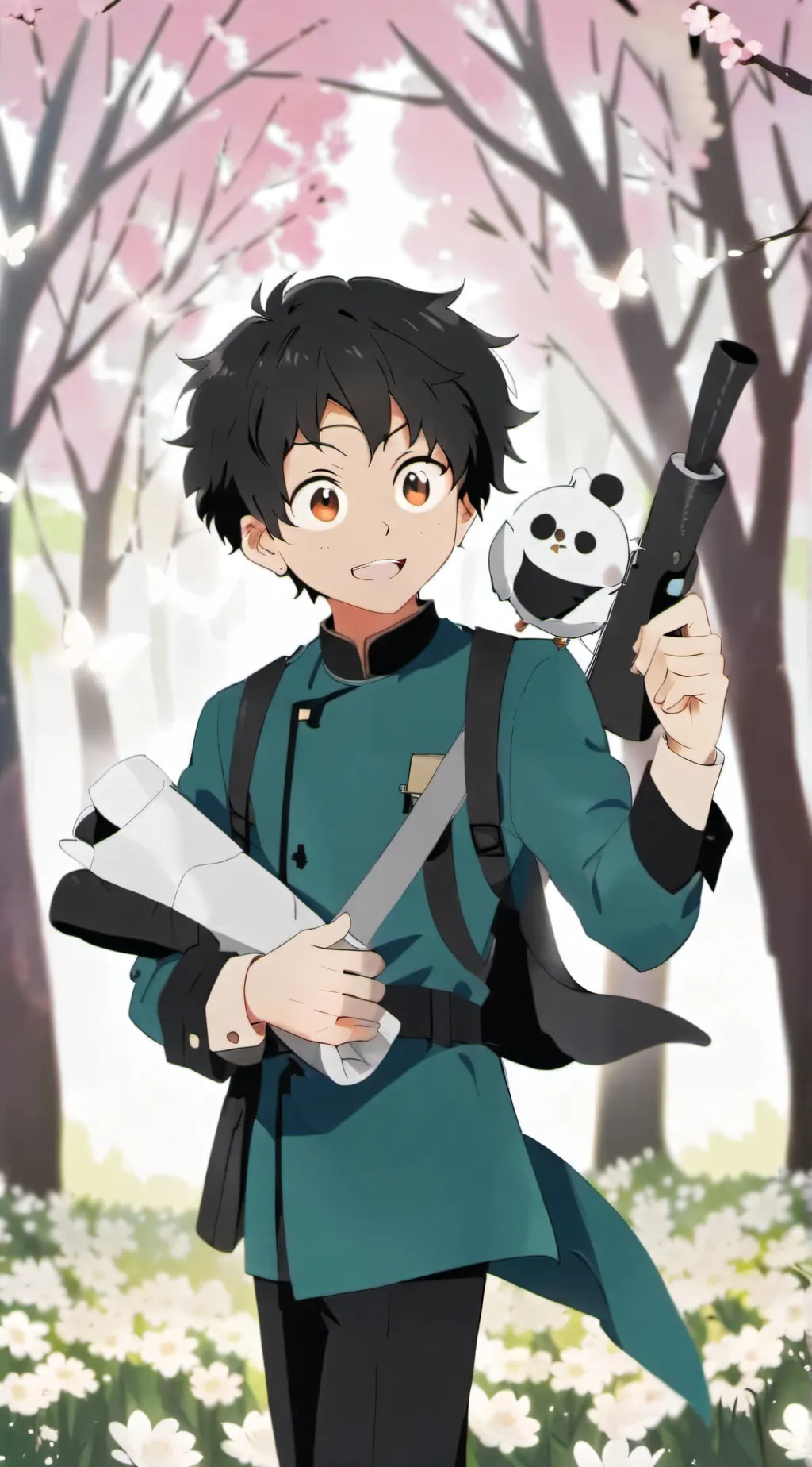 ai character: deku...(I TRY) background