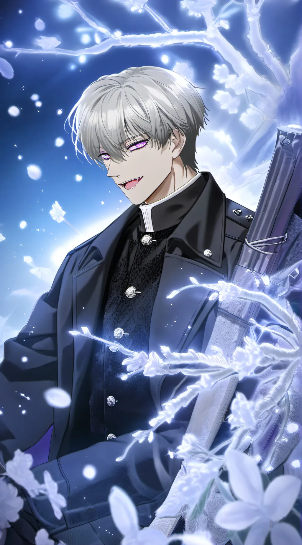 ai character: Mha x Jjk schools  background