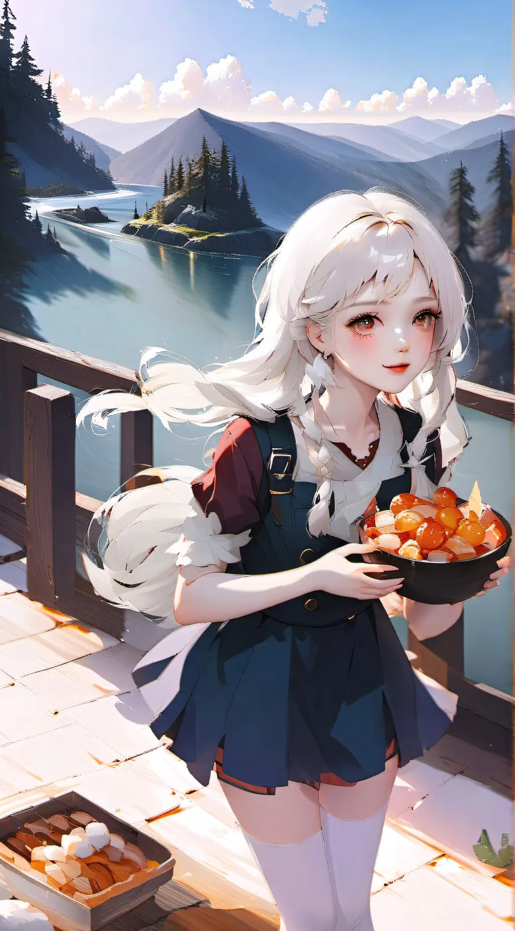 ai character: Em background